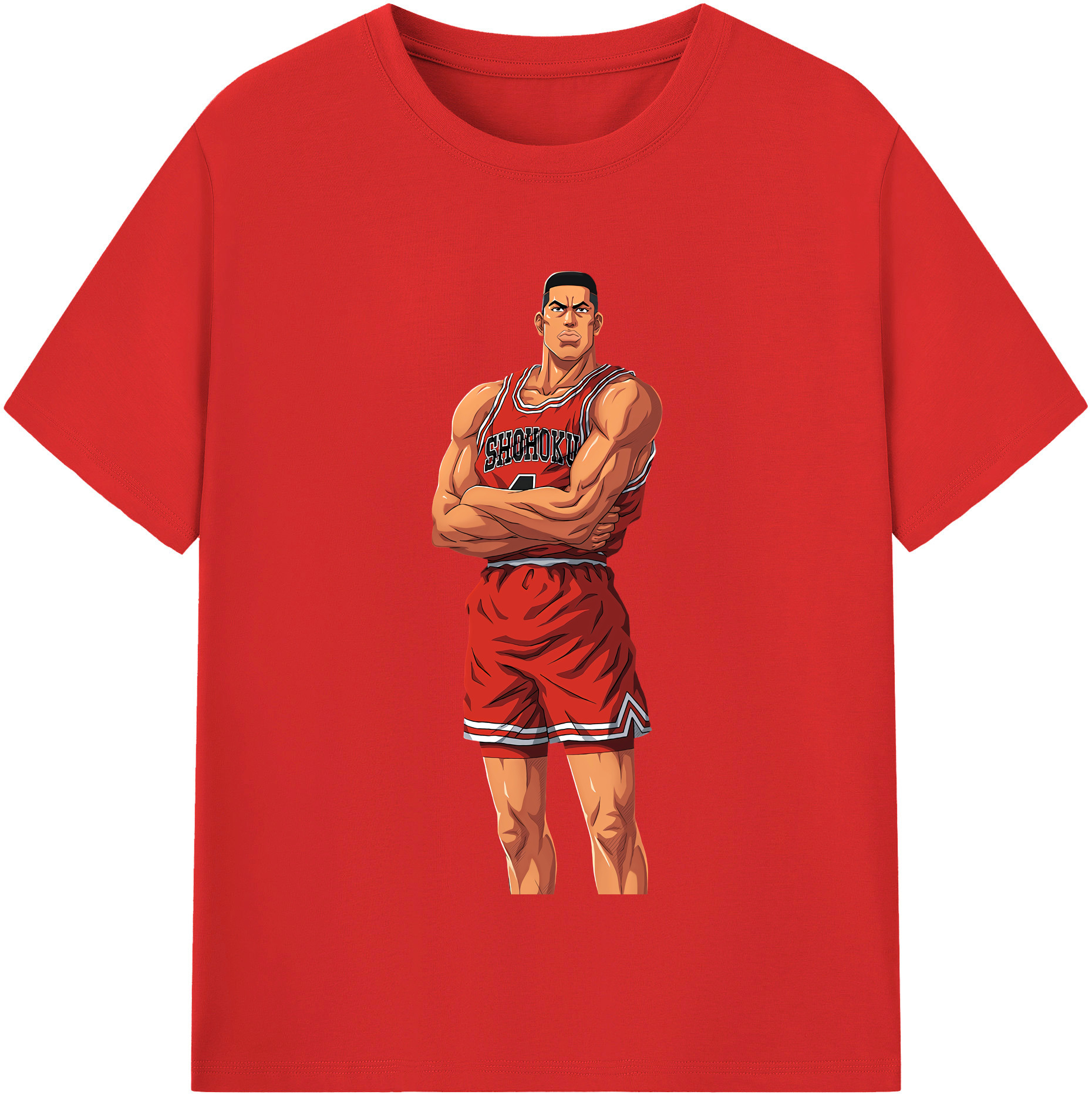 （画像用） SLAM DUNK／スラムダンク レディースカジュアルプリントTシャツ（綿100％）