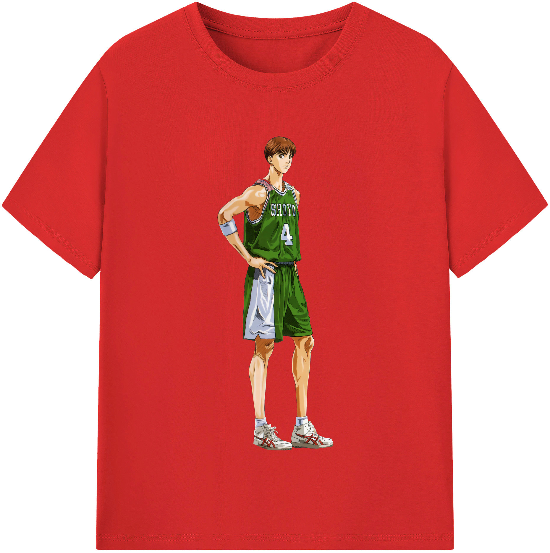 （画像用） SLAM DUNK／スラムダンク レディースカジュアルプリントTシャツ（綿100％）