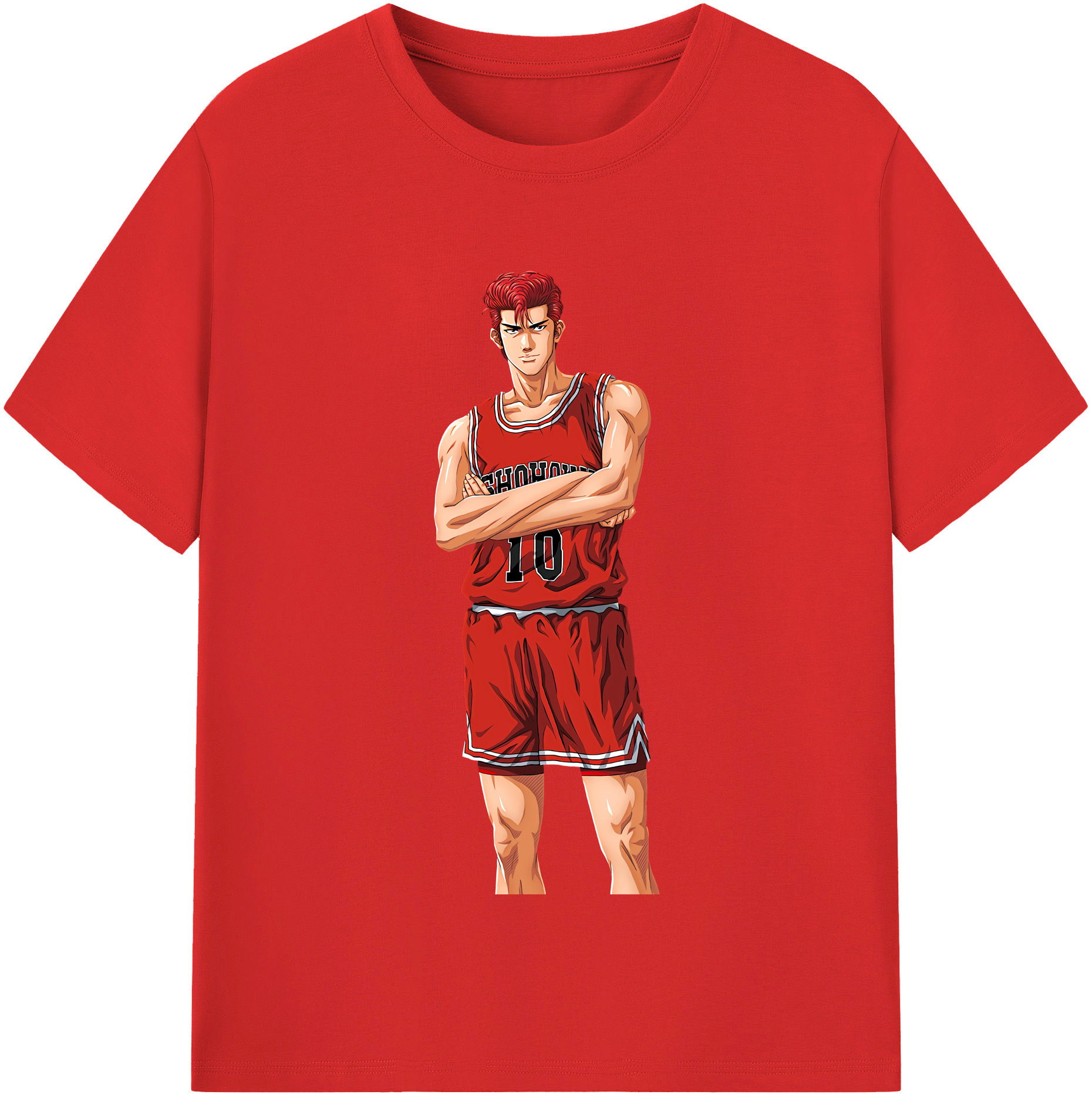 （画像用） SLAM DUNK／スラムダンク レディースカジュアルプリントTシャツ（綿100％）