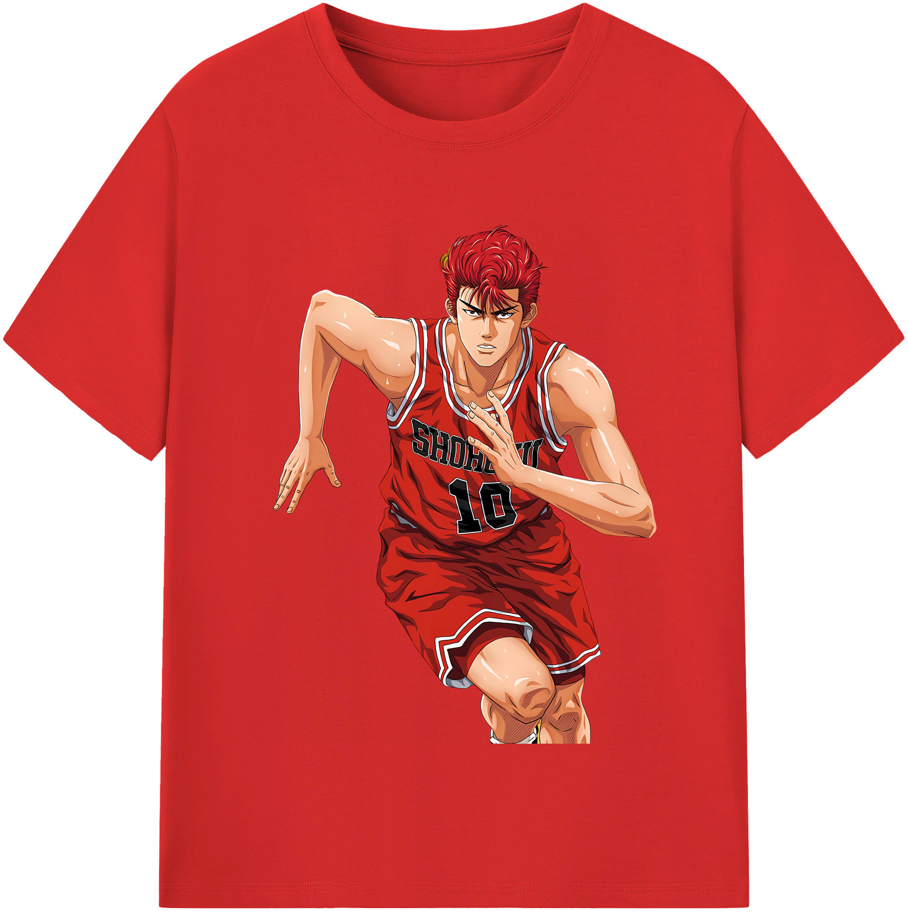 （画像用） SLAM DUNK／スラムダンク レディースカジュアルプリントTシャツ（綿100％）