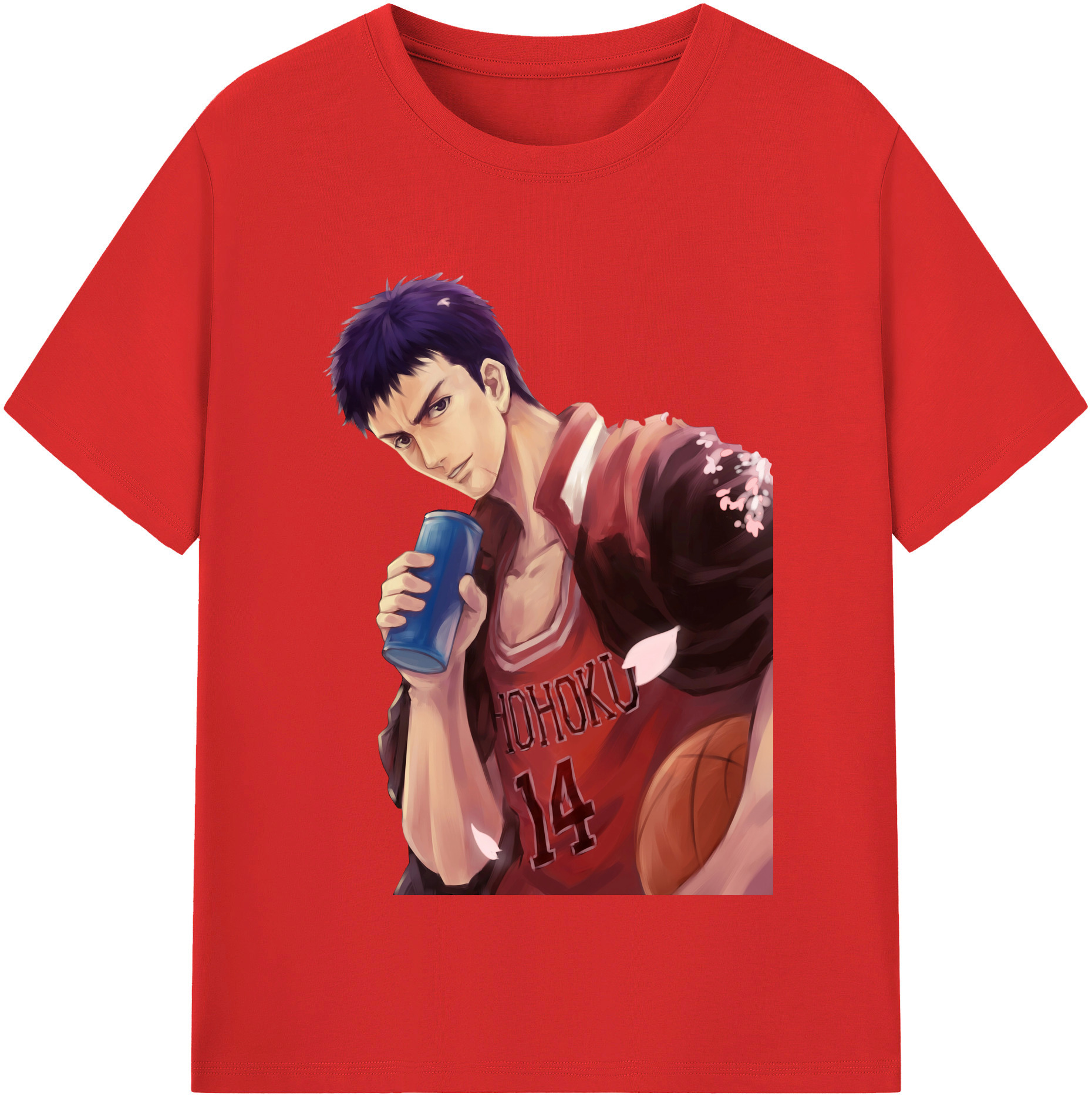 （画像用） SLAM DUNK／スラムダンク レディースカジュアルプリントTシャツ（綿100％）