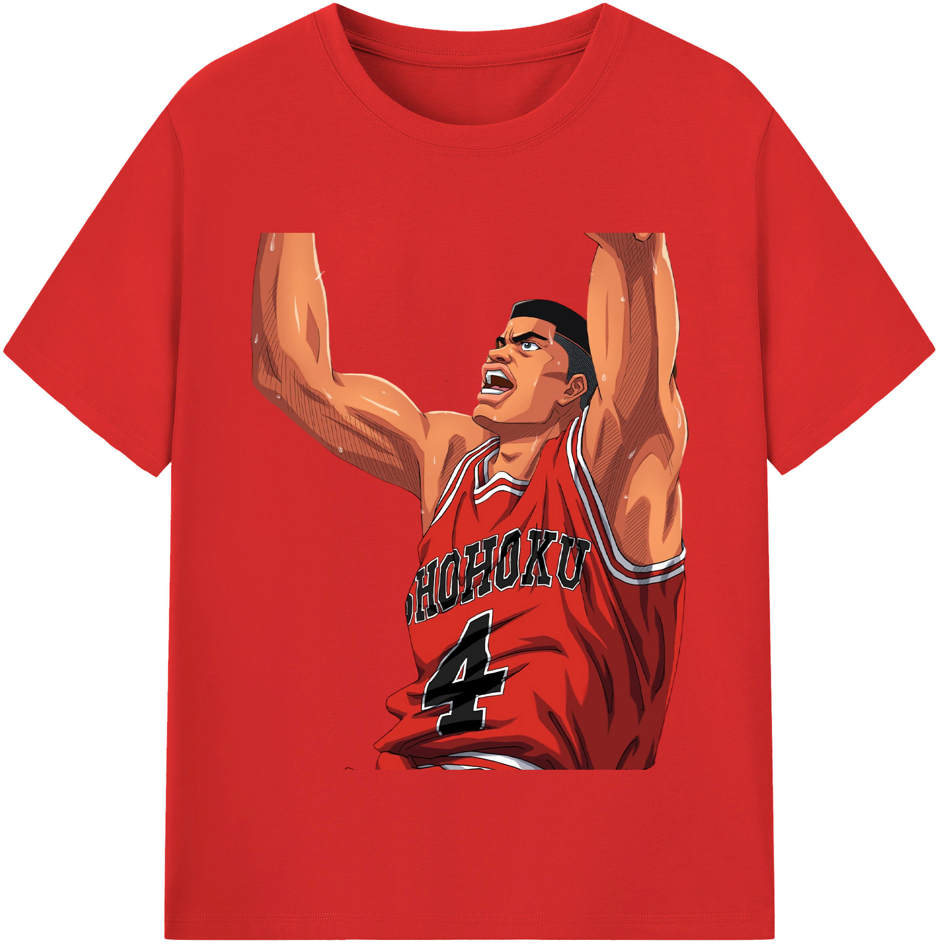 （画像用） SLAM DUNK／スラムダンク レディースカジュアルプリントTシャツ（綿100％）