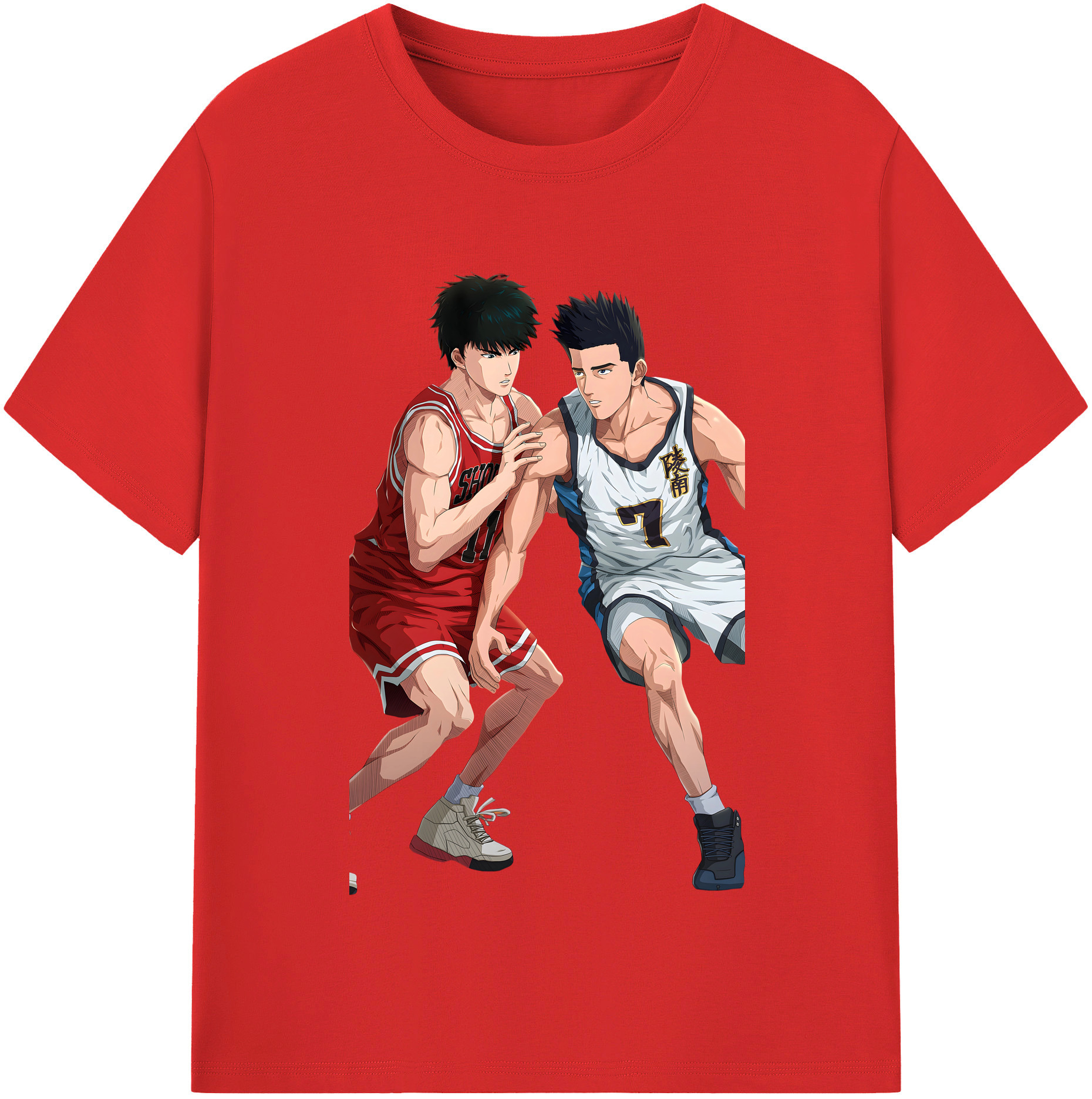 （画像用） SLAM DUNK／スラムダンク レディースカジュアルプリントTシャツ（綿100％）