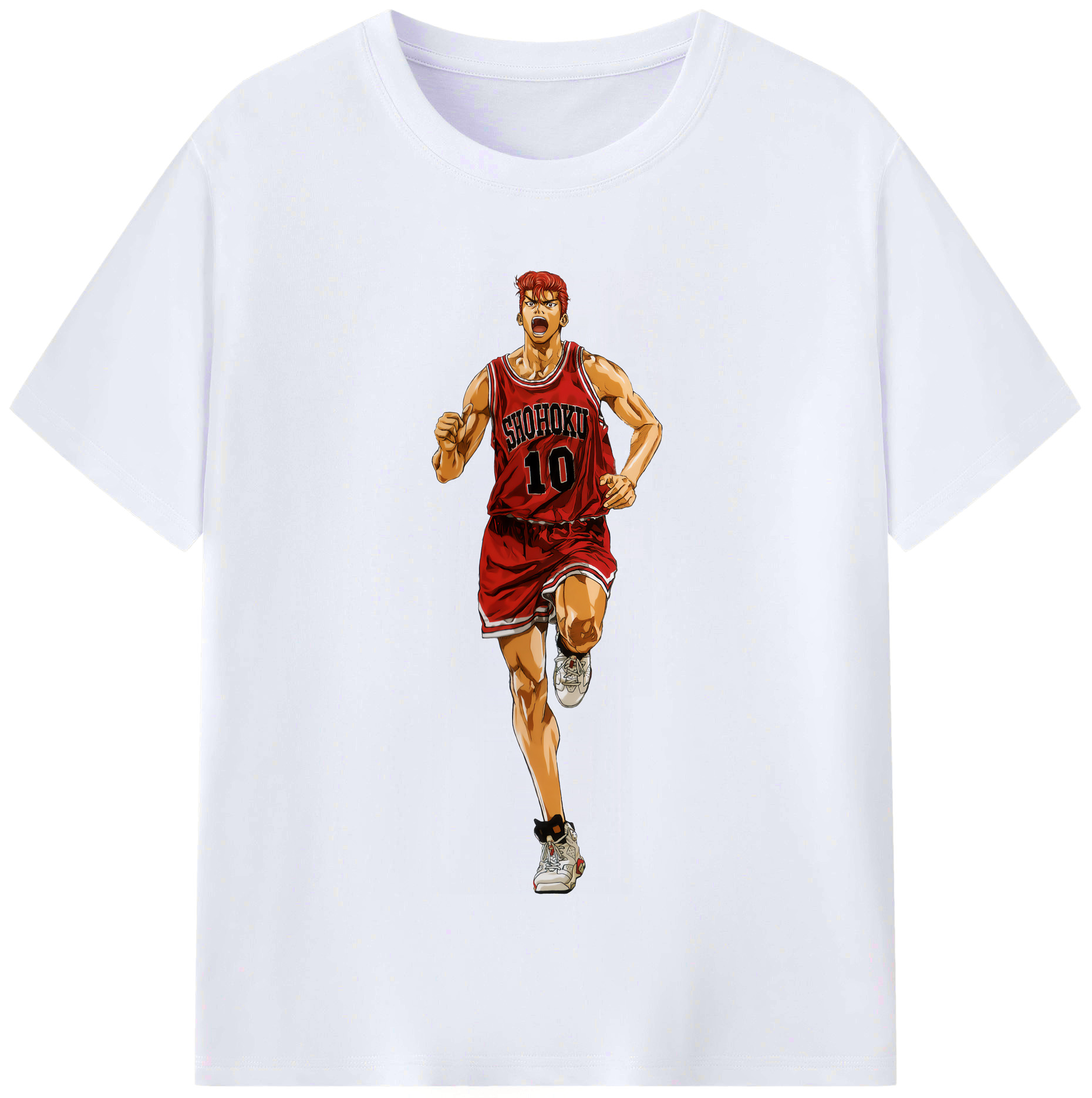 （画像用） SLAM DUNK／スラムダンク レディースカジュアルプリントTシャツ（綿100％）