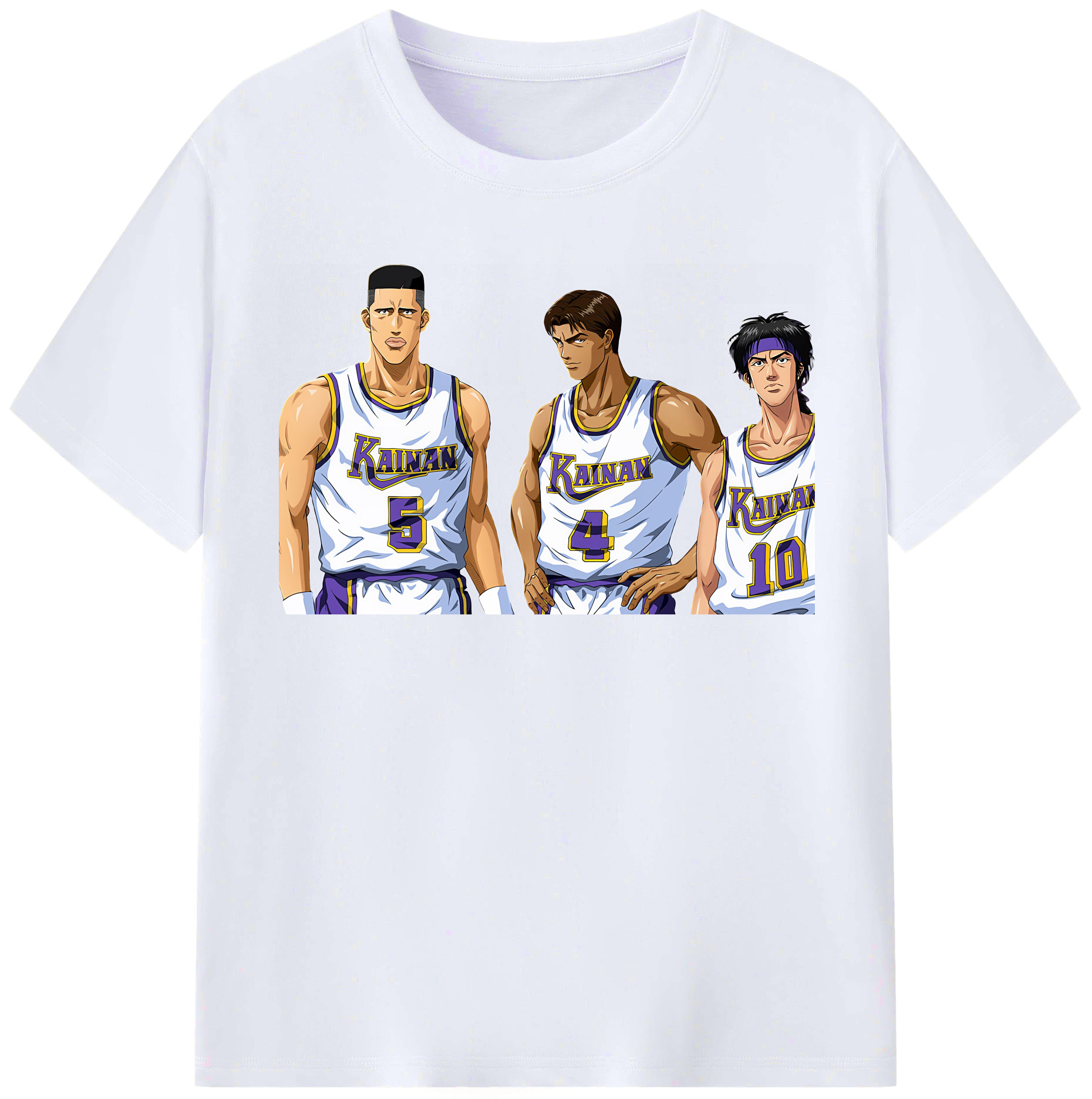 （画像用） SLAM DUNK／スラムダンク レディースカジュアルプリントTシャツ（綿100％）