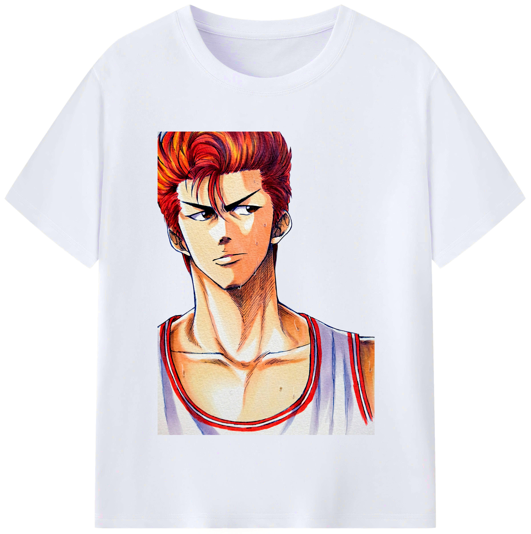 （画像用） SLAM DUNK／スラムダンク レディースカジュアルプリントTシャツ（綿100％）