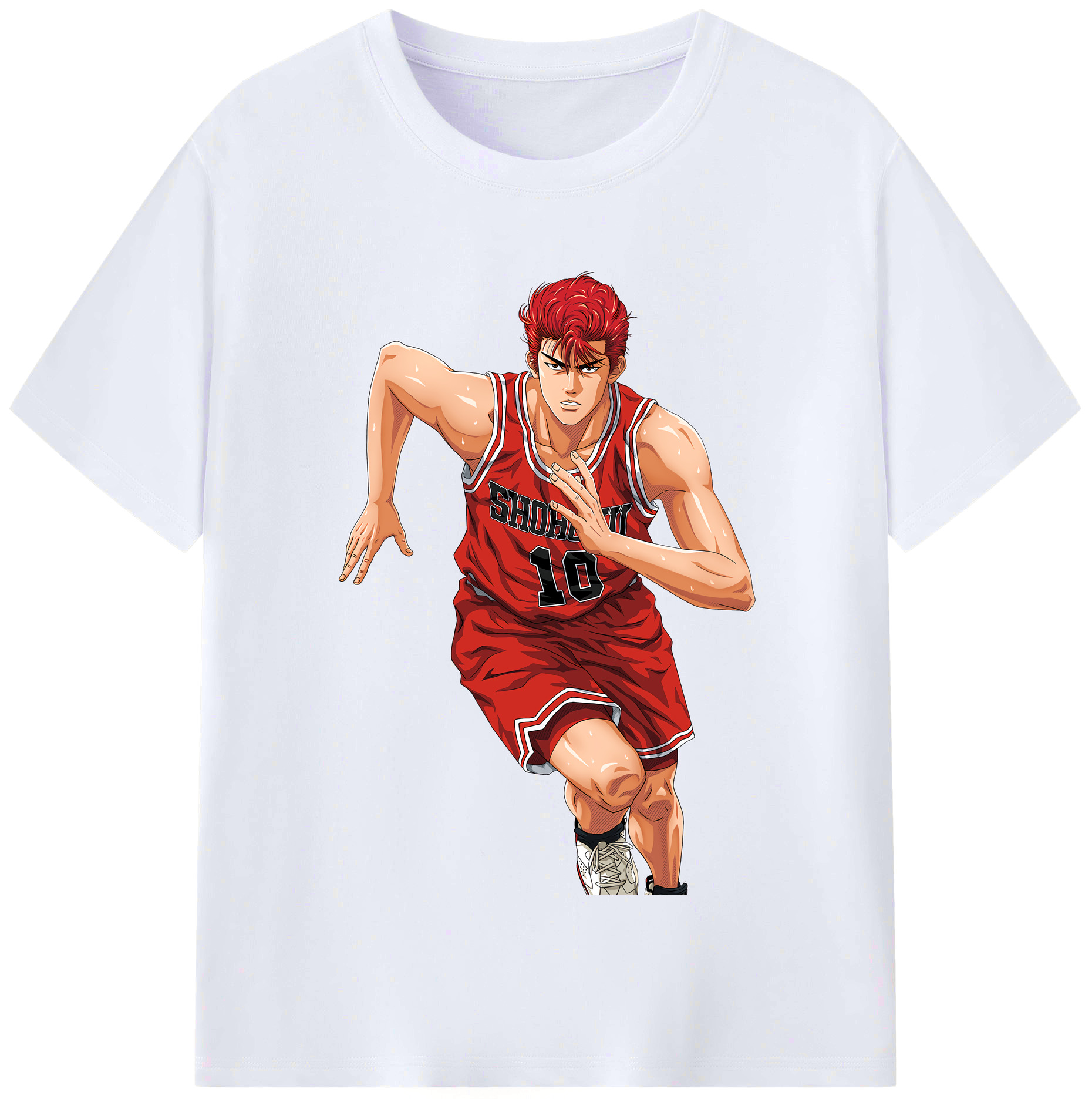 （画像用） SLAM DUNK／スラムダンク レディースカジュアルプリントTシャツ（綿100％）