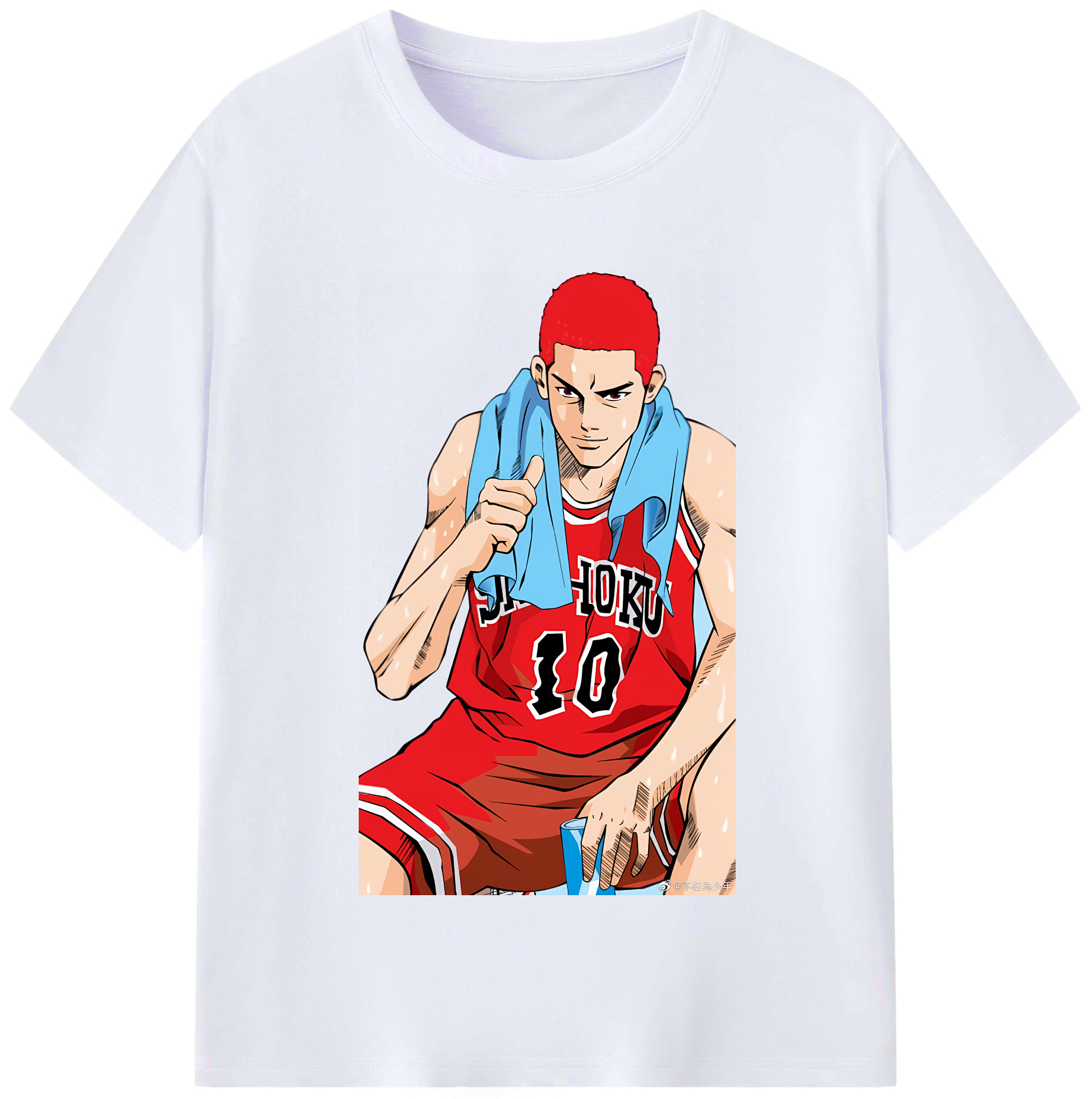 （画像用） SLAM DUNK／スラムダンク レディースカジュアルプリントTシャツ（綿100％）