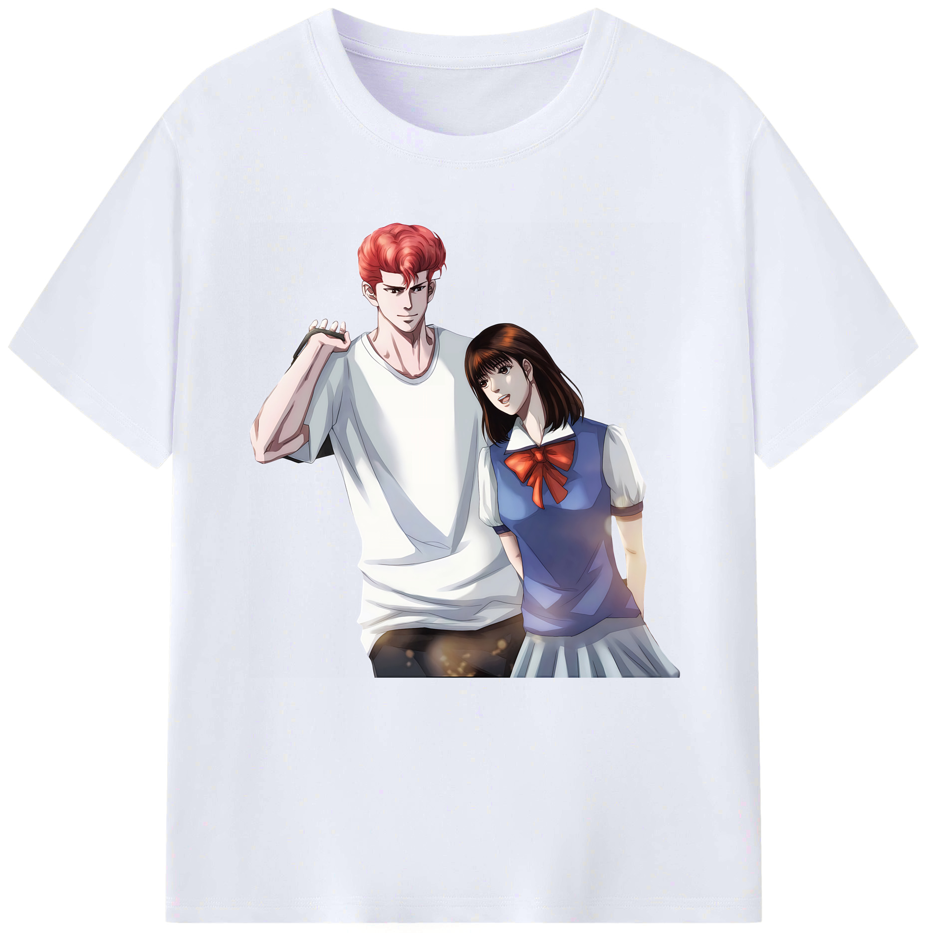 （画像用） SLAM DUNK／スラムダンク レディースカジュアルプリントTシャツ（綿100％）