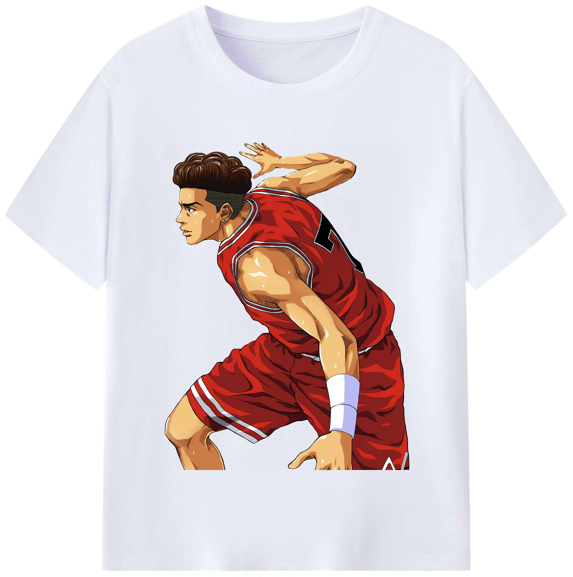 （画像用） SLAM DUNK／スラムダンク レディースカジュアルプリントTシャツ（綿100％）