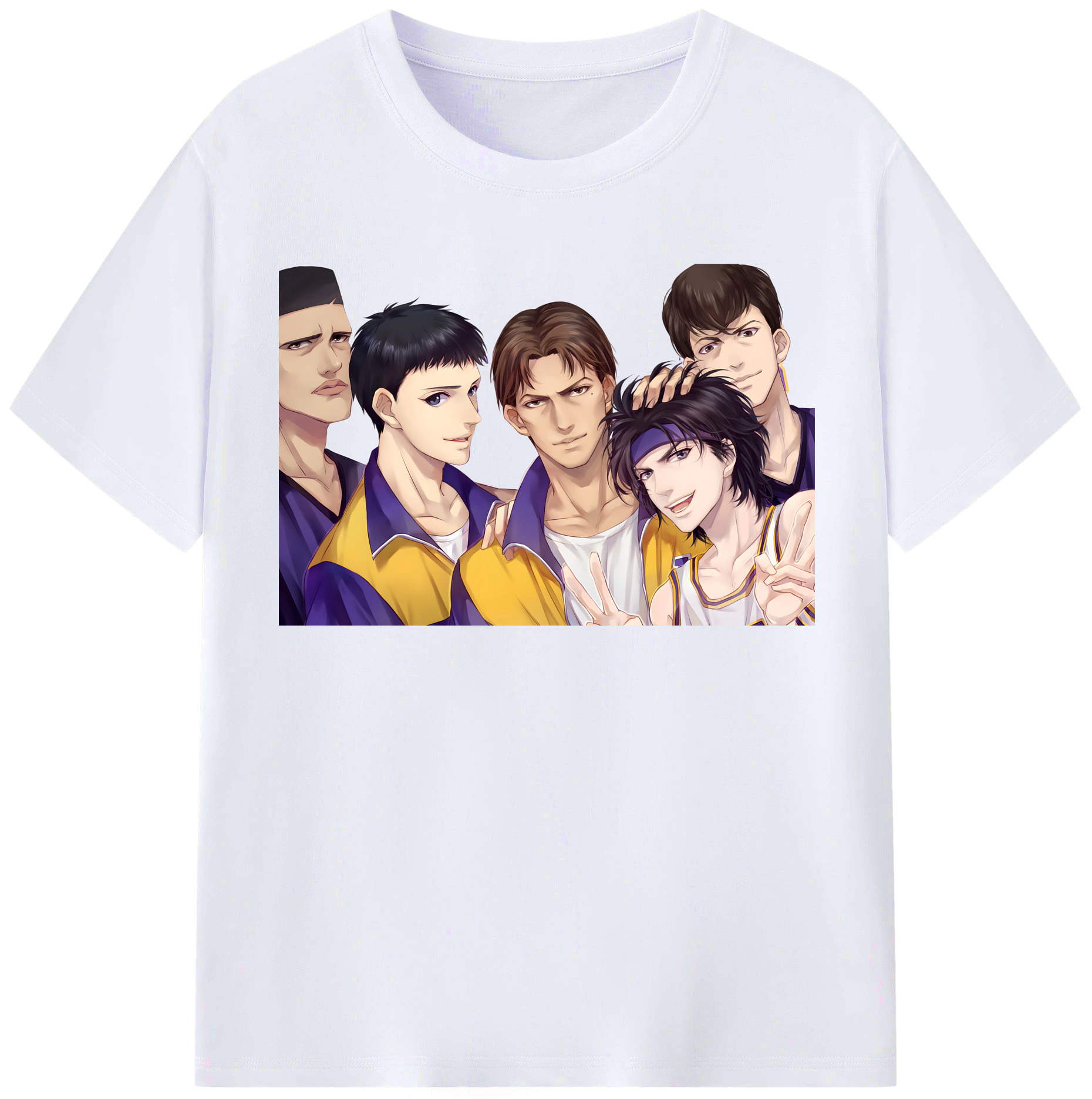 （画像用） SLAM DUNK／スラムダンク レディースカジュアルプリントTシャツ（綿100％）