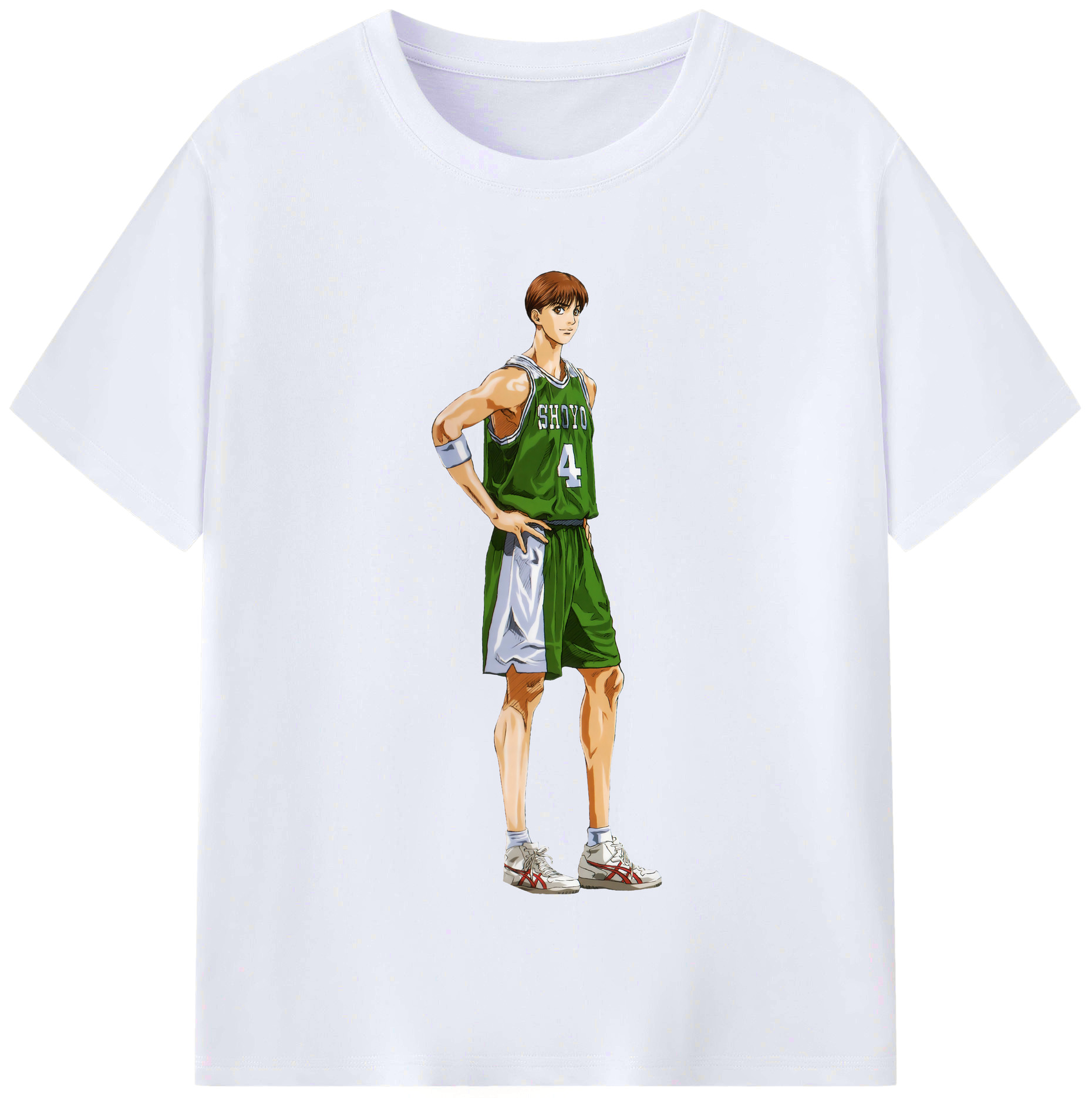 （画像用） SLAM DUNK／スラムダンク レディースカジュアルプリントTシャツ（綿100％）