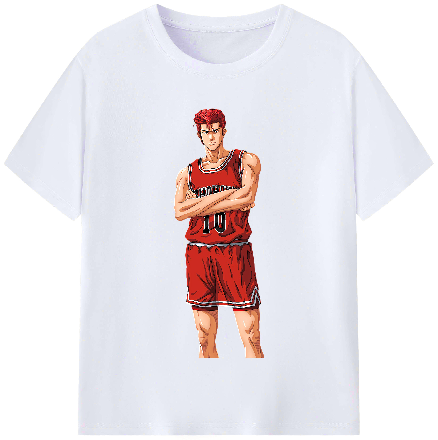 （画像用） SLAM DUNK／スラムダンク レディースカジュアルプリントTシャツ（綿100％）