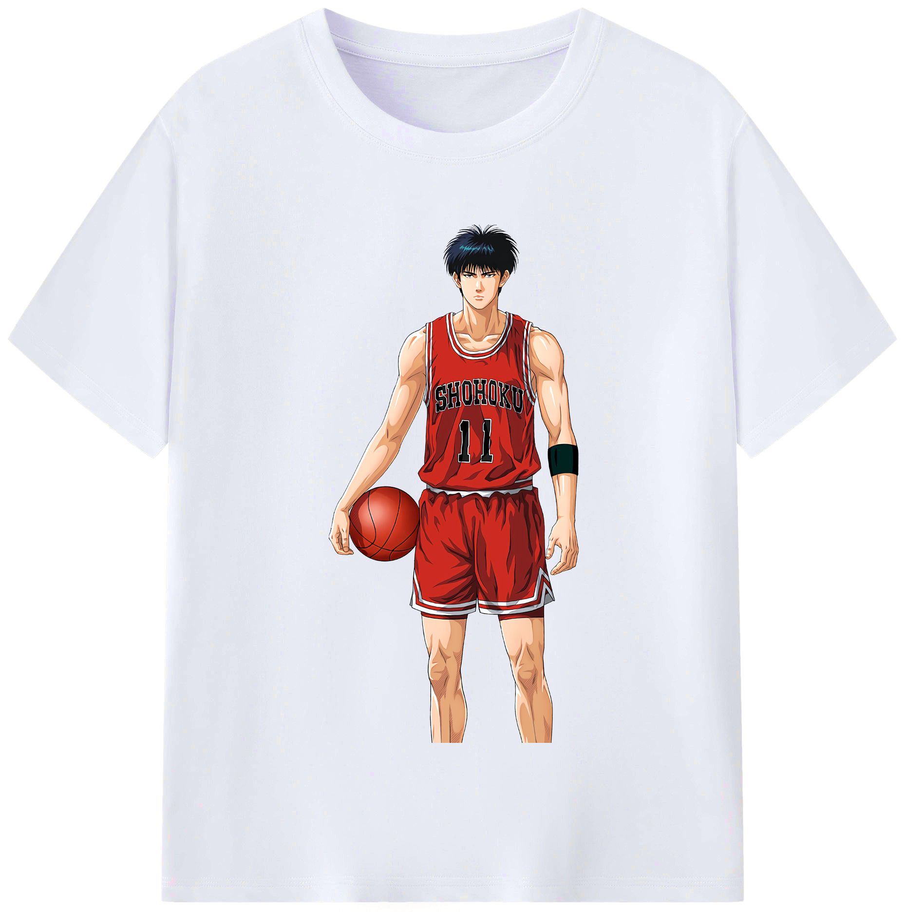 （画像用） SLAM DUNK／スラムダンク レディースカジュアルプリントTシャツ（綿100％）