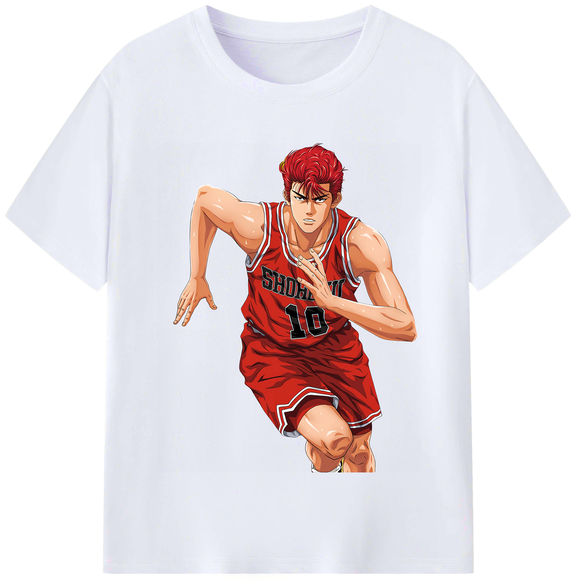（画像用） SLAM DUNK／スラムダンク レディースカジュアルプリントTシャツ（綿100％）