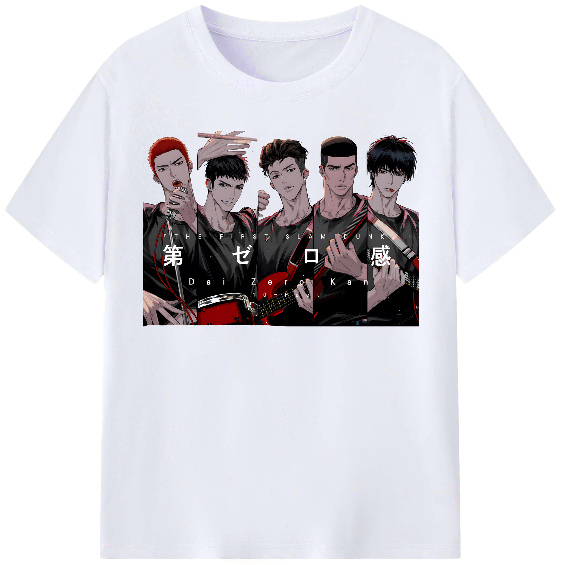 （画像用） SLAM DUNK／スラムダンク レディースカジュアルプリントTシャツ（綿100％）