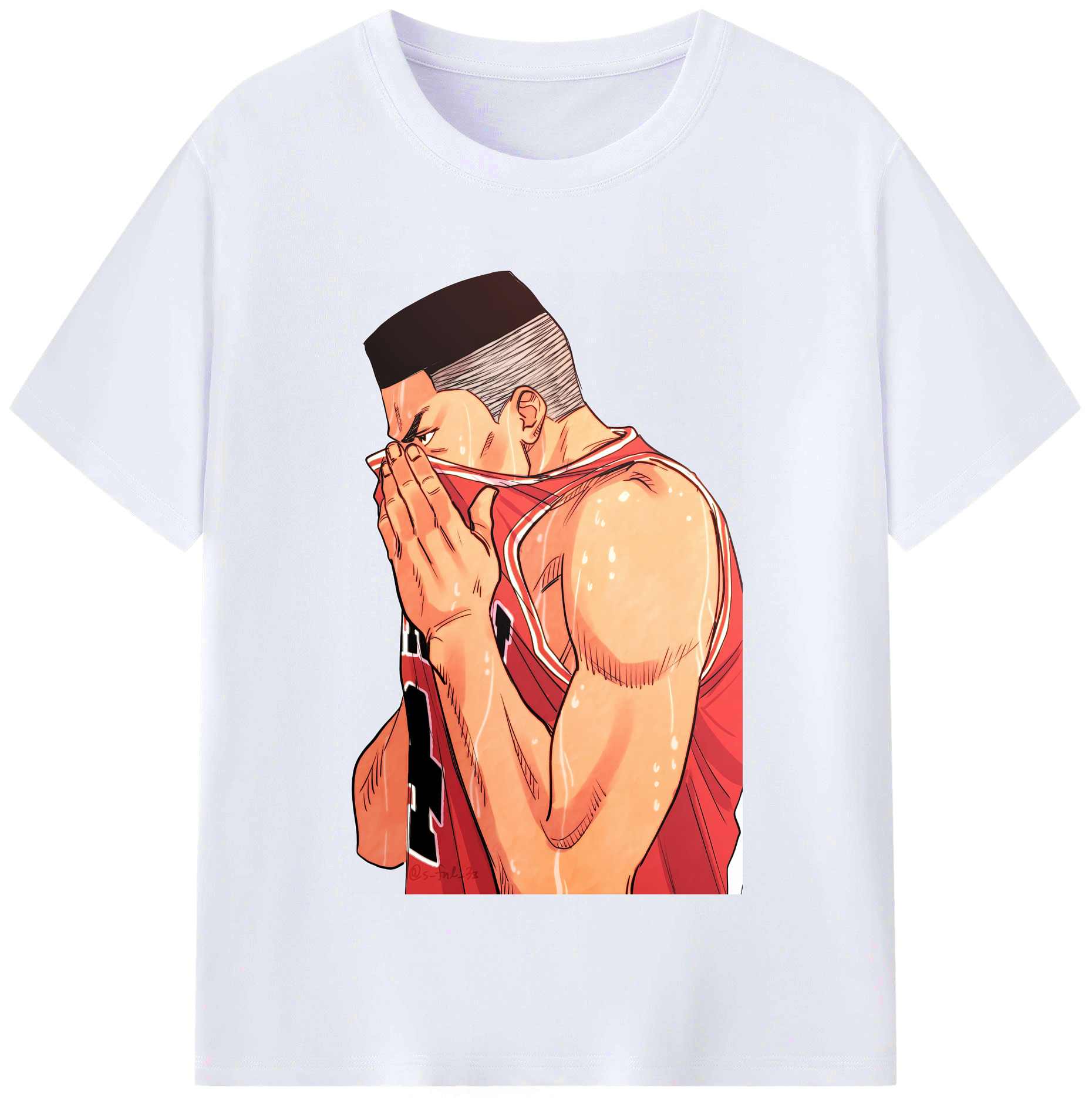 （画像用） SLAM DUNK／スラムダンク レディースカジュアルプリントTシャツ（綿100％）