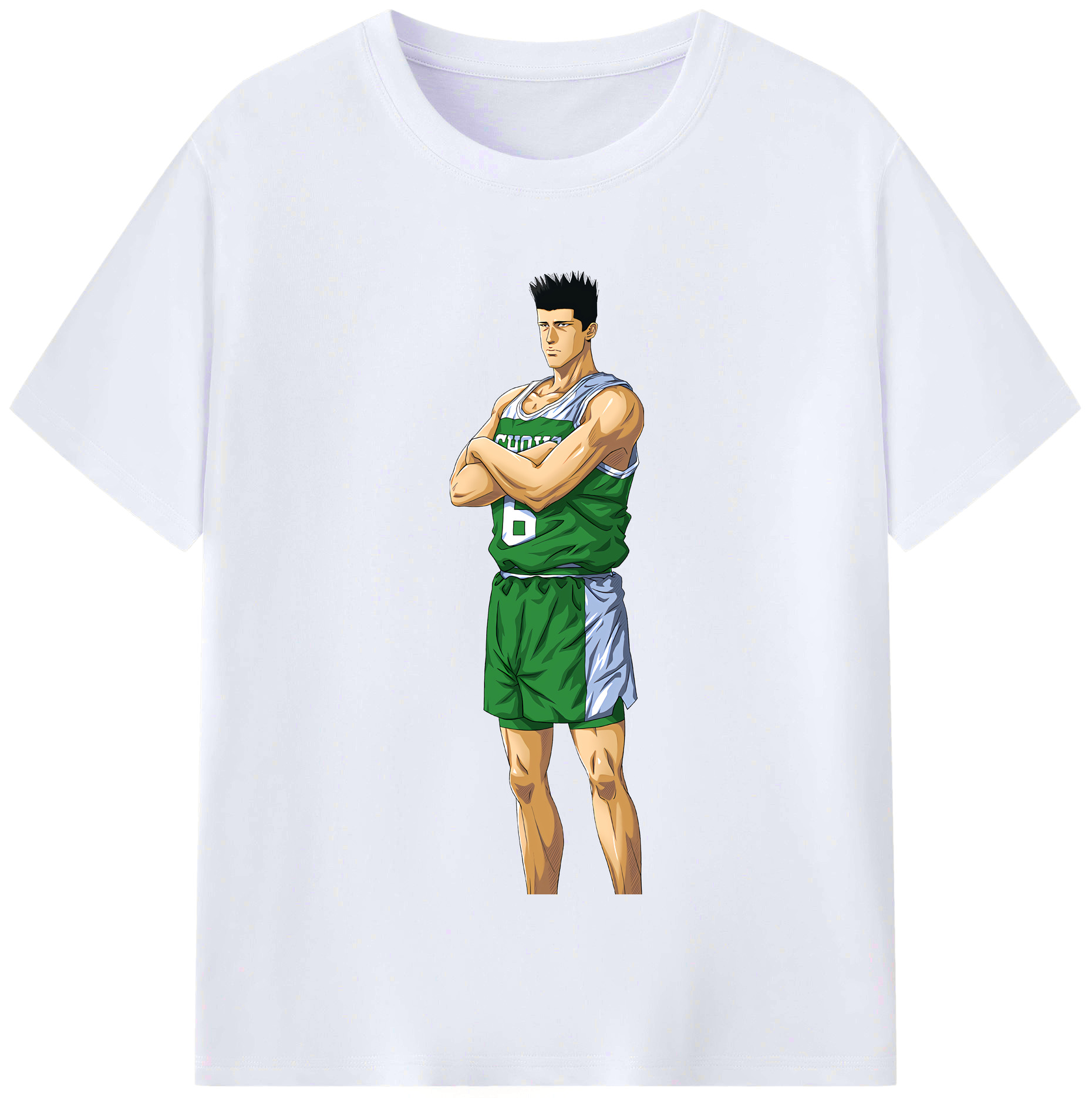 （画像用） SLAM DUNK／スラムダンク レディースカジュアルプリントTシャツ（綿100％）