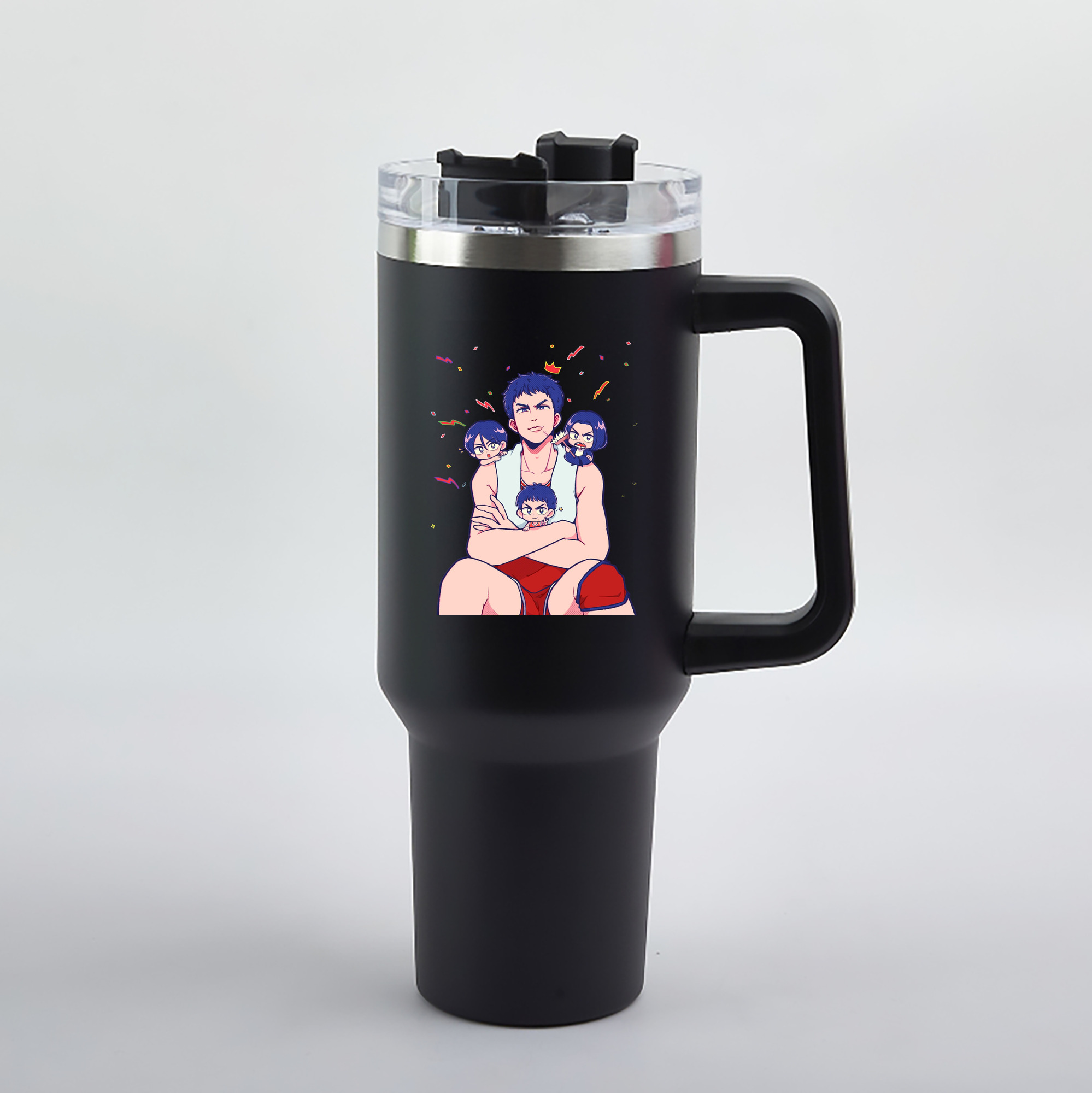 SLAM DUNK／スラムダンク 1200mL車用タンブラー（カラープリント）