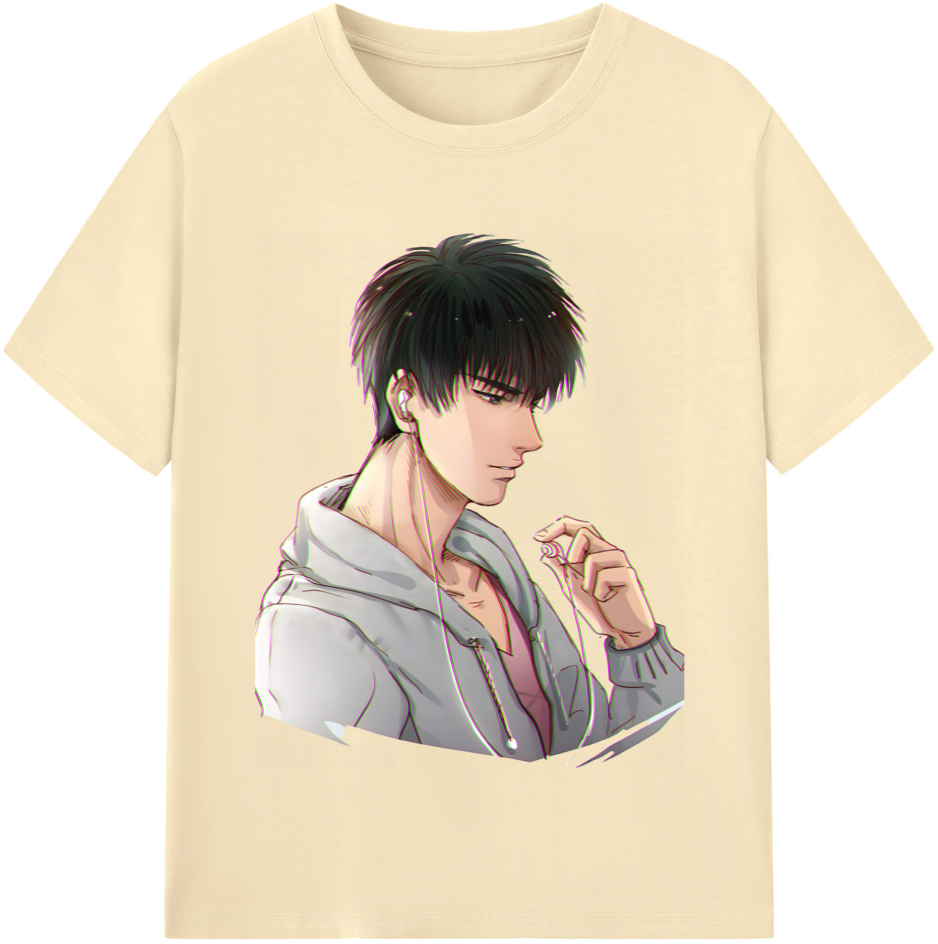 SLAM DUNK／スラムダンク 綿100％半袖Tシャツ（フロントプリント）