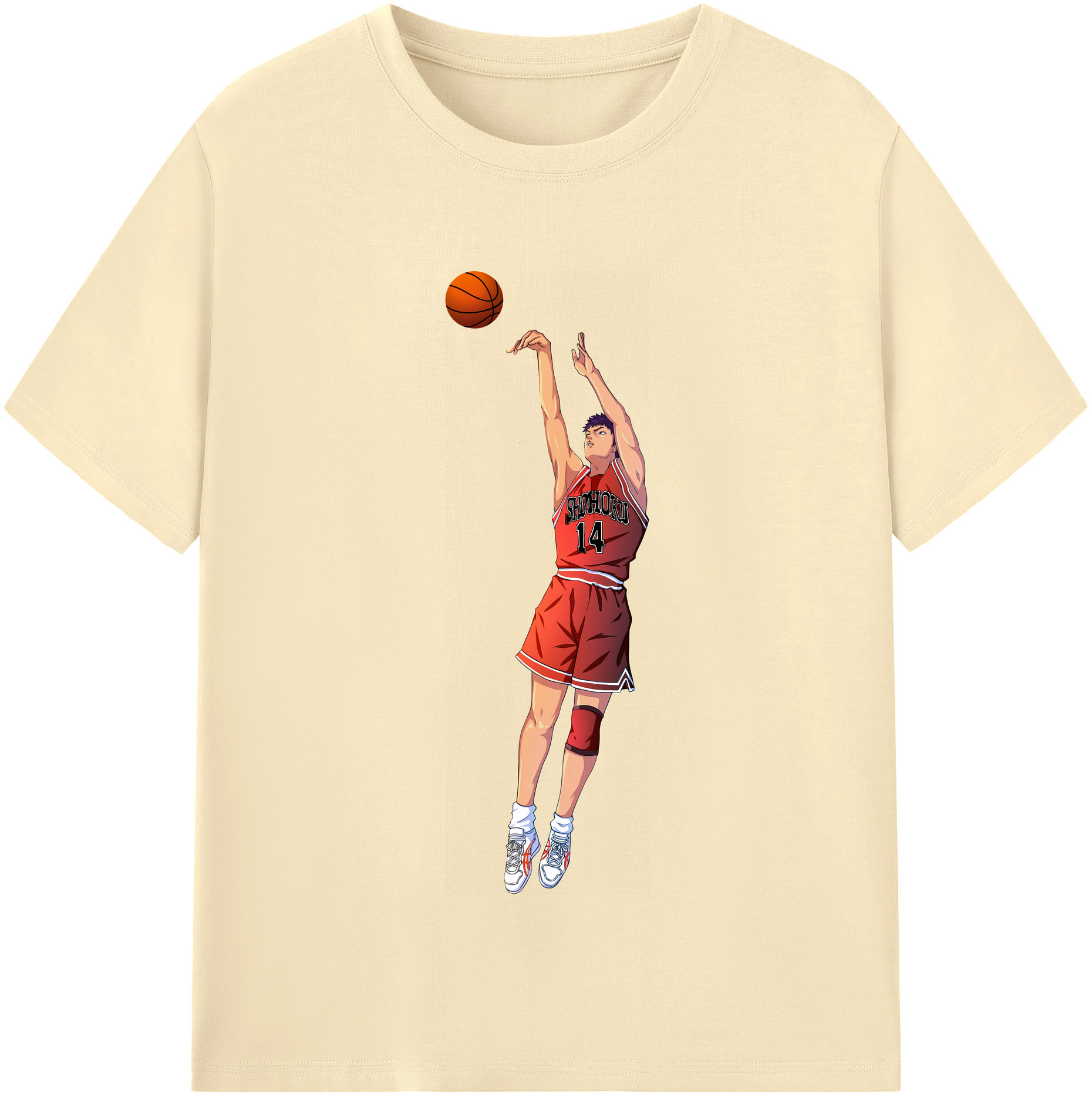 （画像用） SLAM DUNK／スラムダンク 綿100％半袖Tシャツ（フロントプリント）