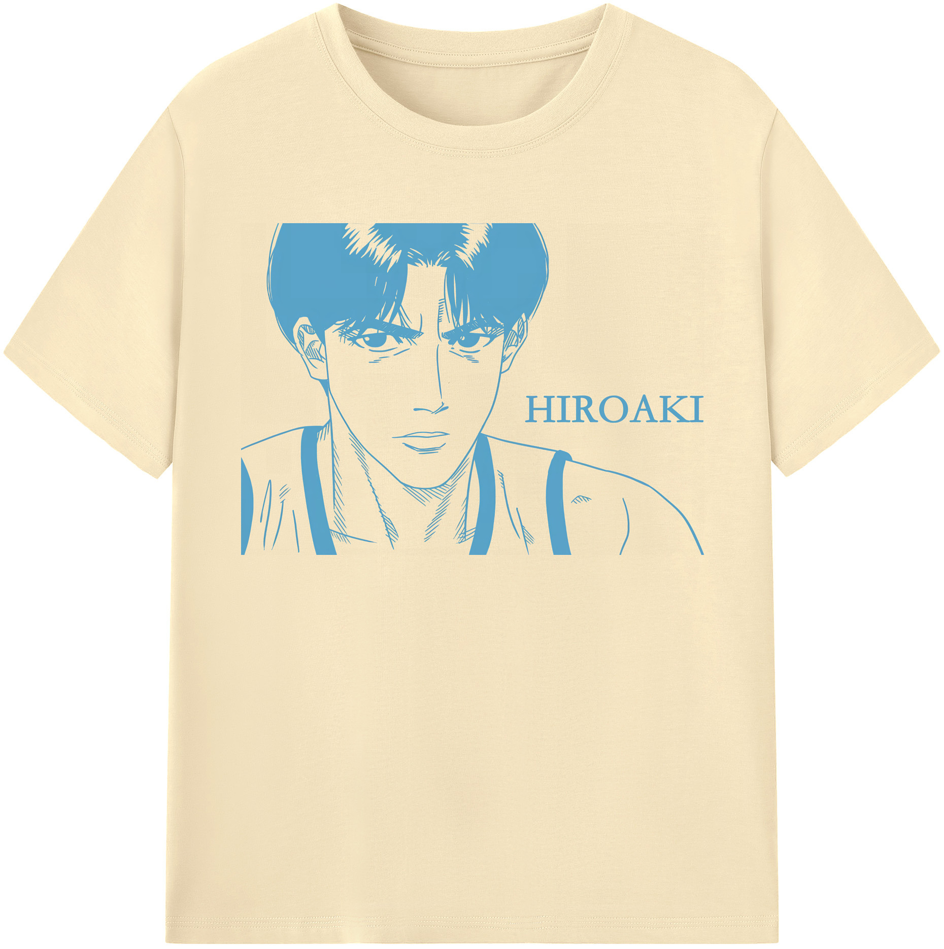 SLAM DUNK／スラムダンク 綿100％半袖Tシャツ（フロントプリント）