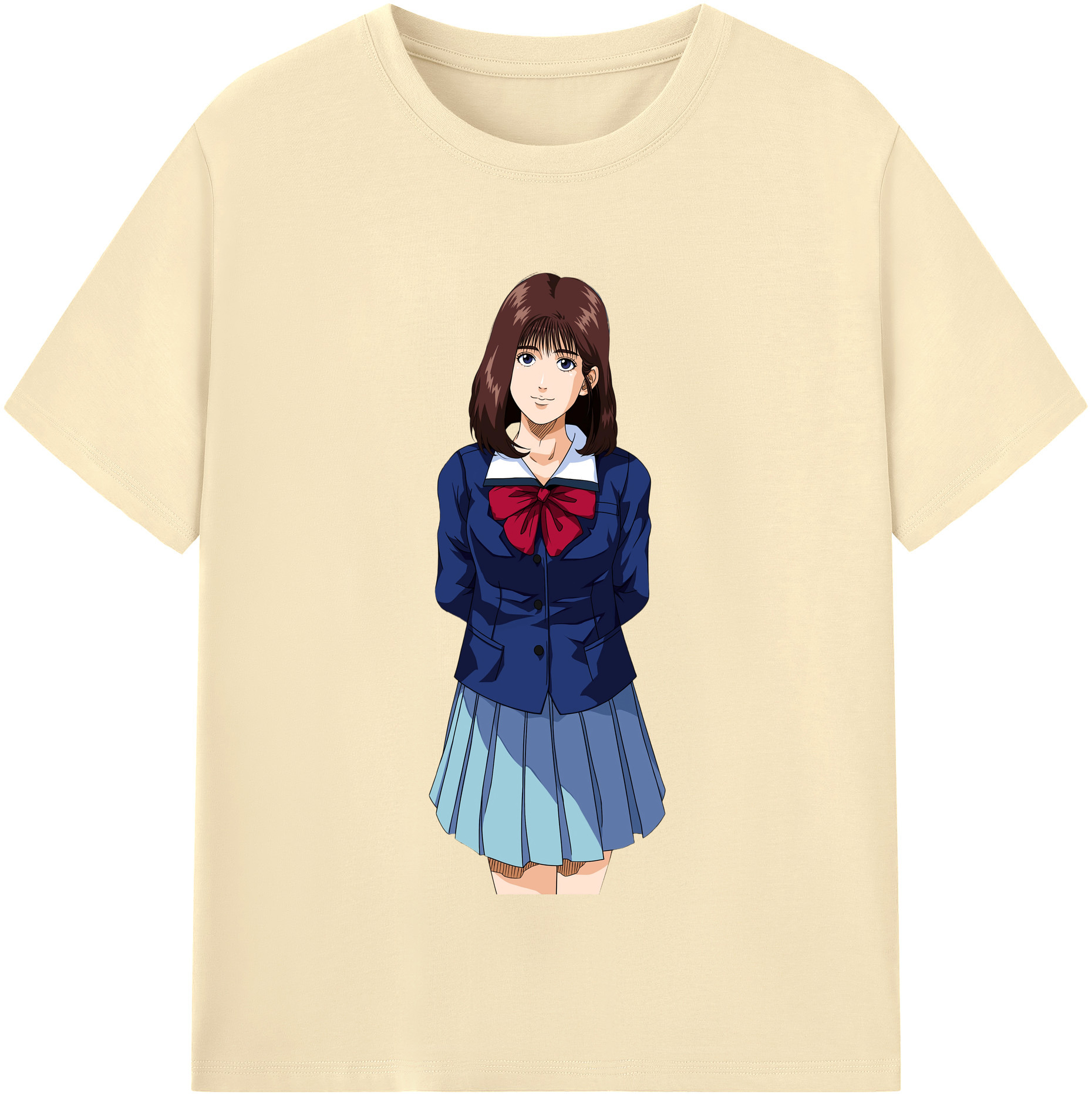 SLAM DUNK／スラムダンク 綿100％半袖Tシャツ（フロントプリント）