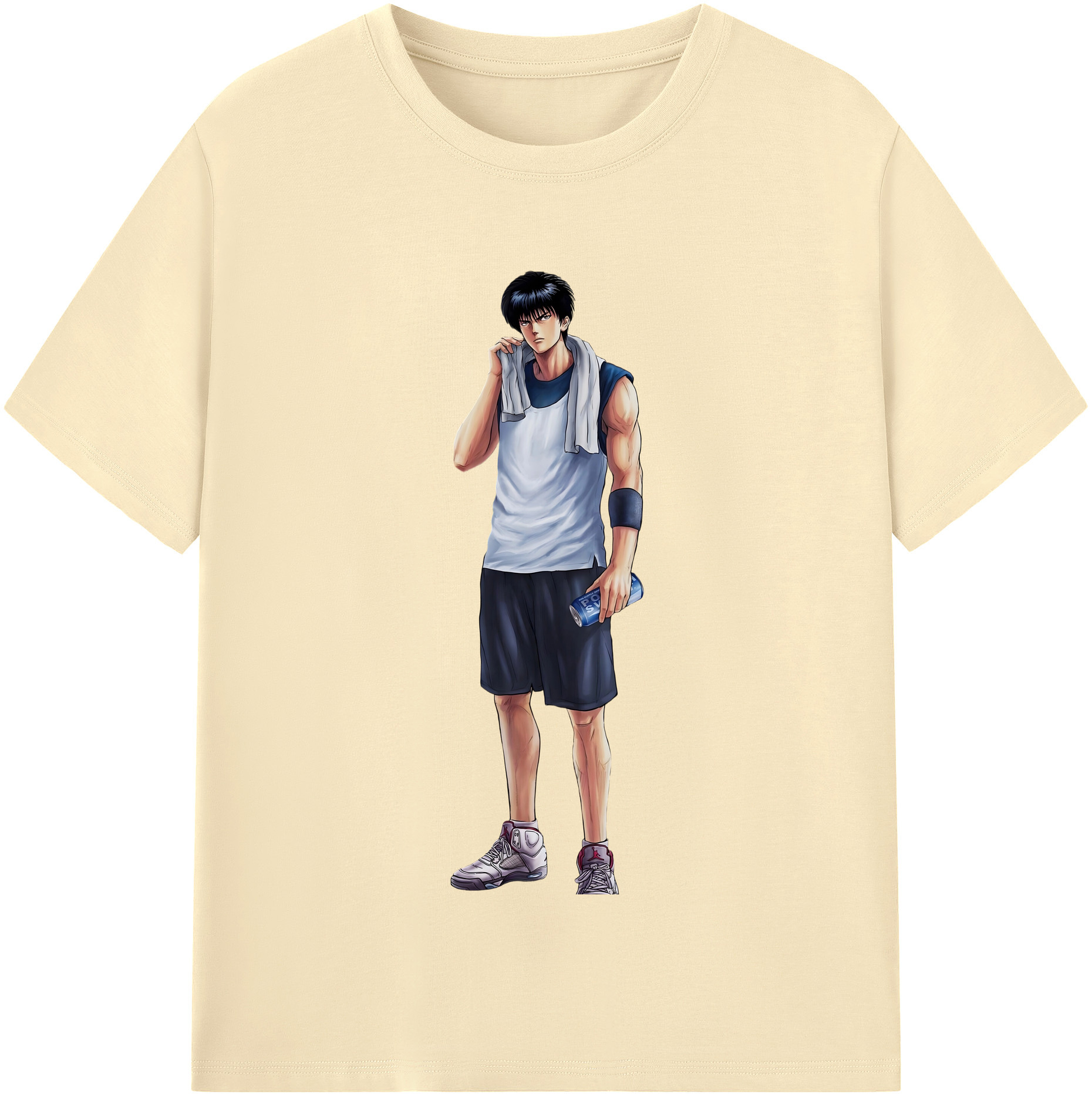 （画像用） SLAM DUNK／スラムダンク 綿100％半袖Tシャツ（フロントプリント）