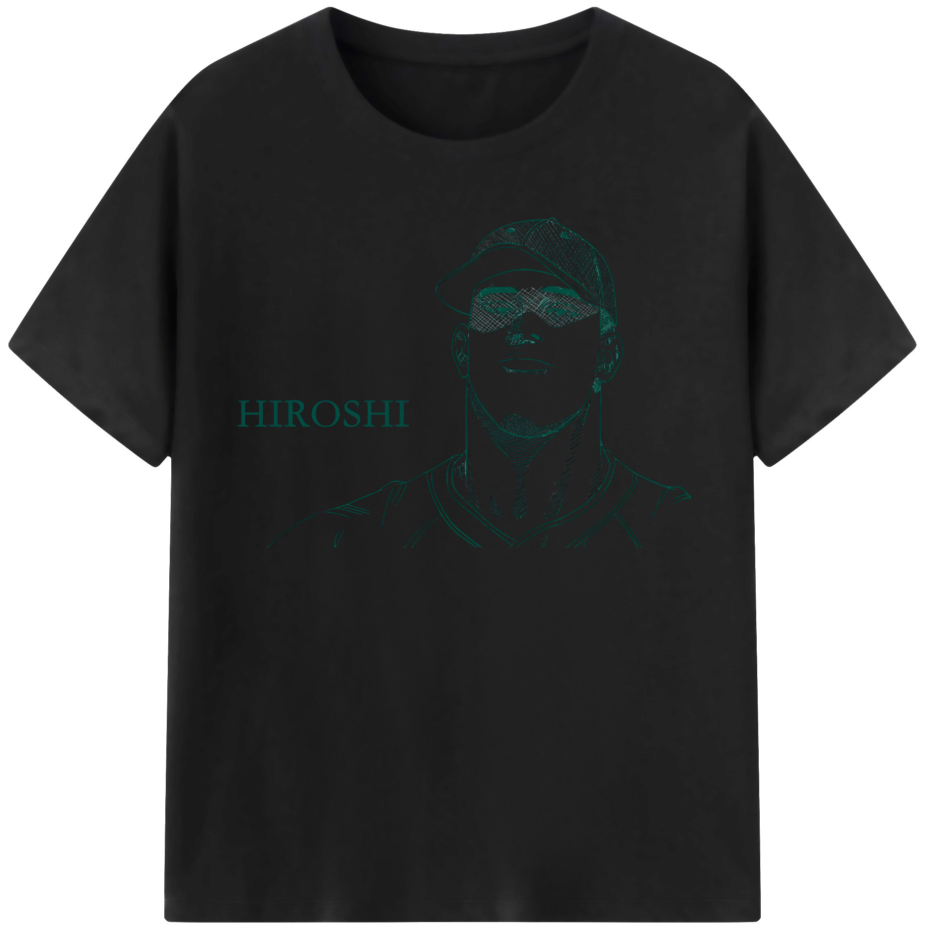 SLAM DUNK／スラムダンク 綿100％半袖Tシャツ（フロントプリント）