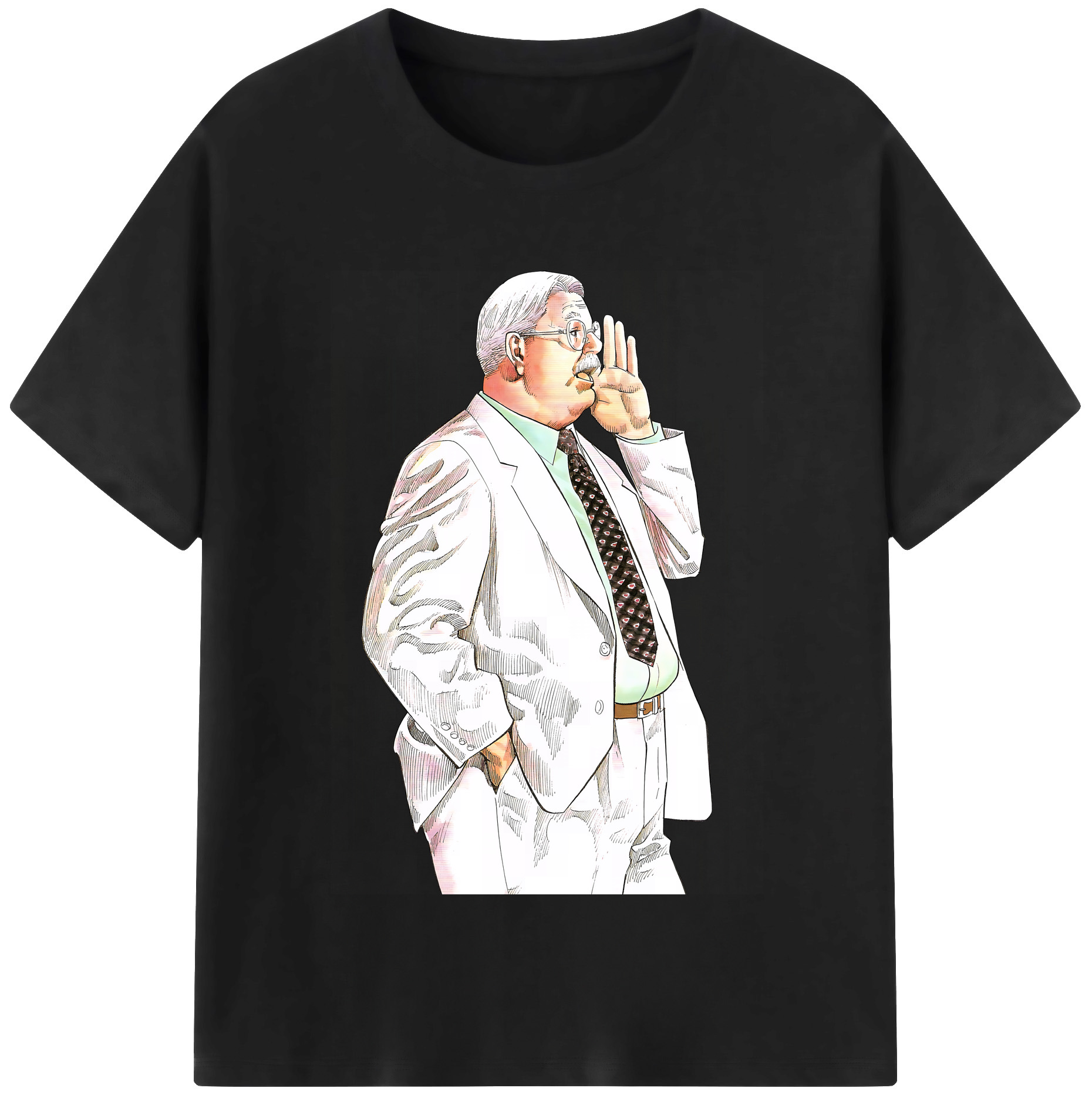 SLAM DUNK／スラムダンク 綿100％半袖Tシャツ（フロントプリント）