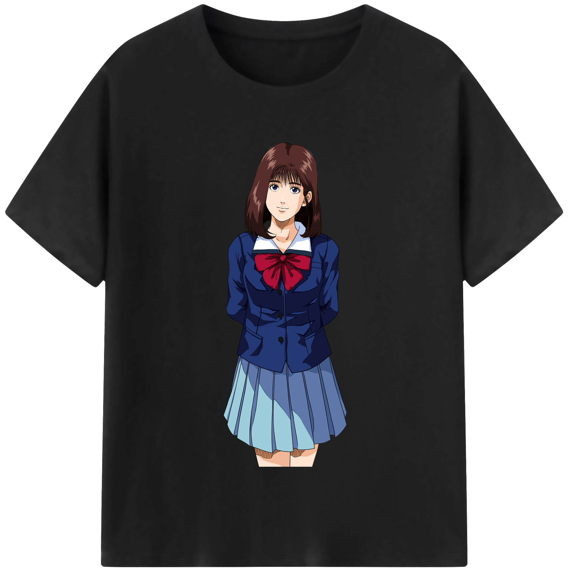 SLAM DUNK／スラムダンク 綿100％半袖Tシャツ（フロントプリント）