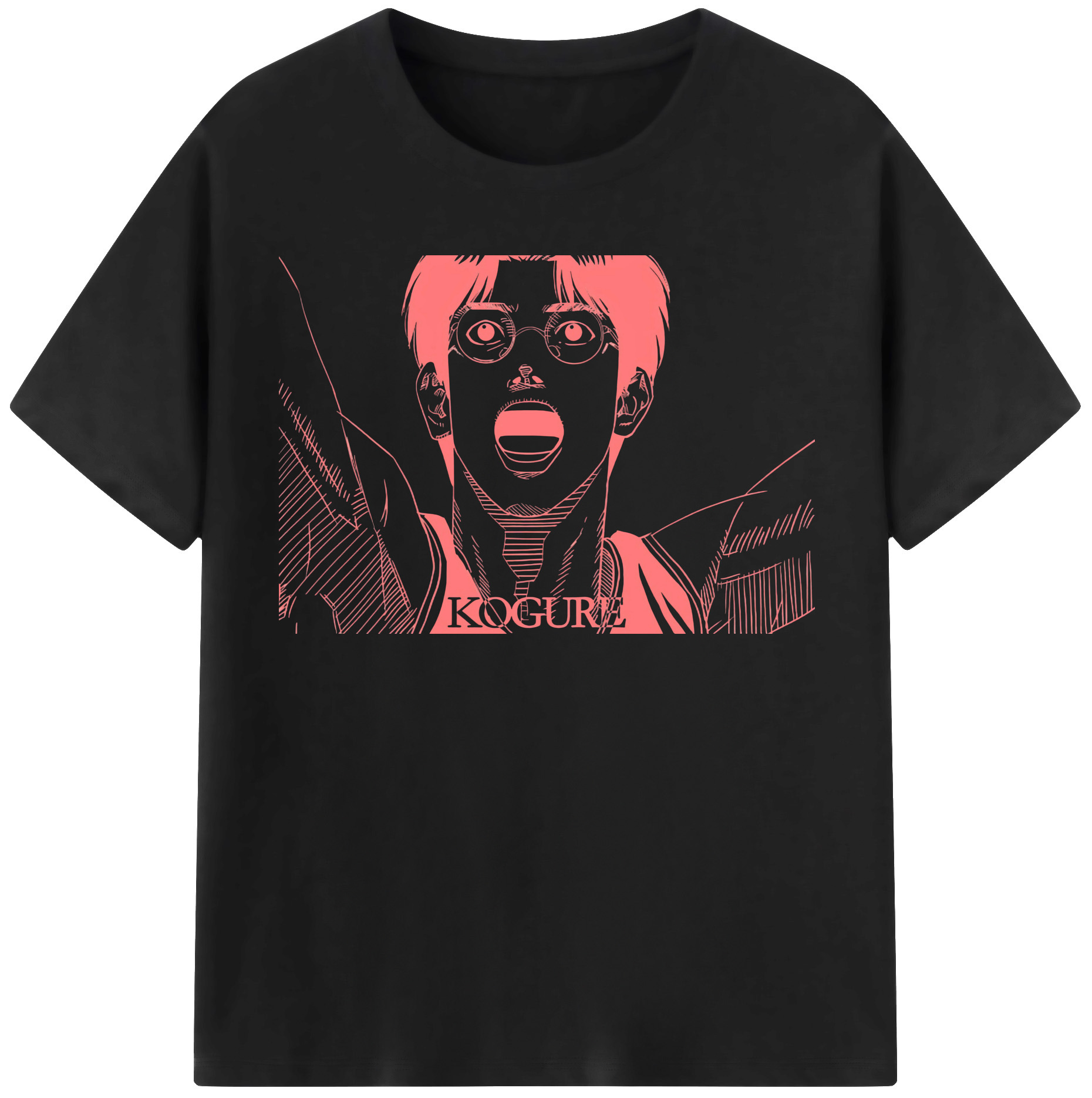 SLAM DUNK／スラムダンク 綿100％半袖Tシャツ（フロントプリント）