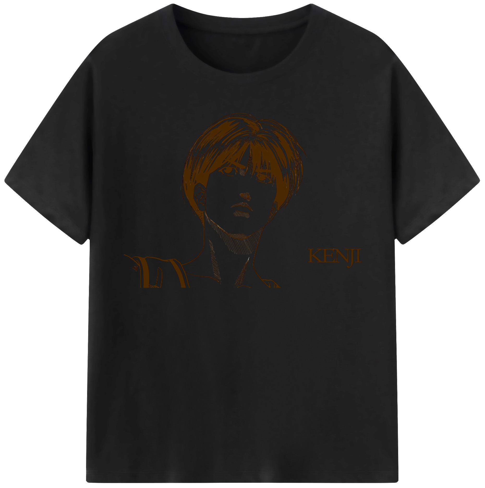SLAM DUNK／スラムダンク 綿100％半袖Tシャツ（フロントプリント）