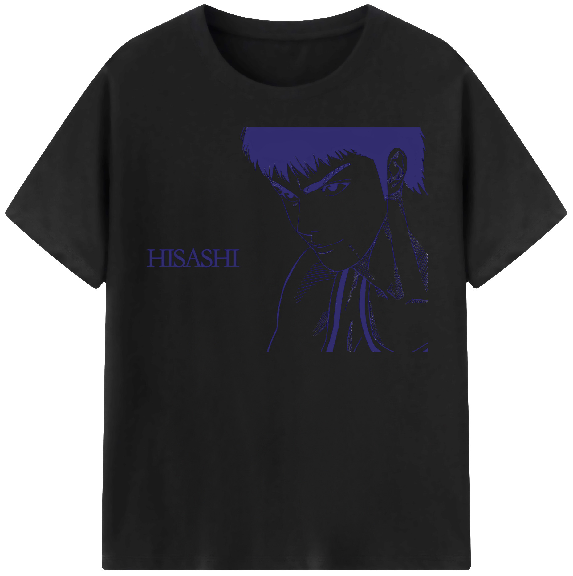 SLAM DUNK／スラムダンク 綿100％半袖Tシャツ（フロントプリント）