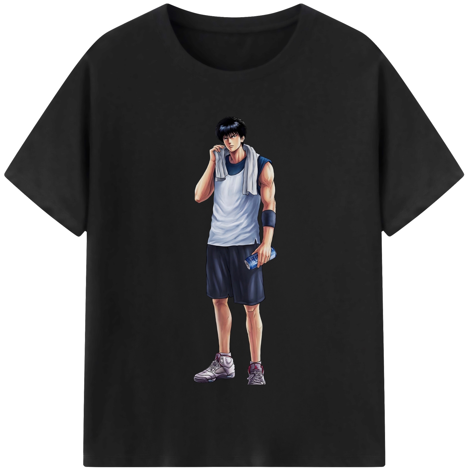 （画像用） SLAM DUNK／スラムダンク 綿100％半袖Tシャツ（フロントプリント）