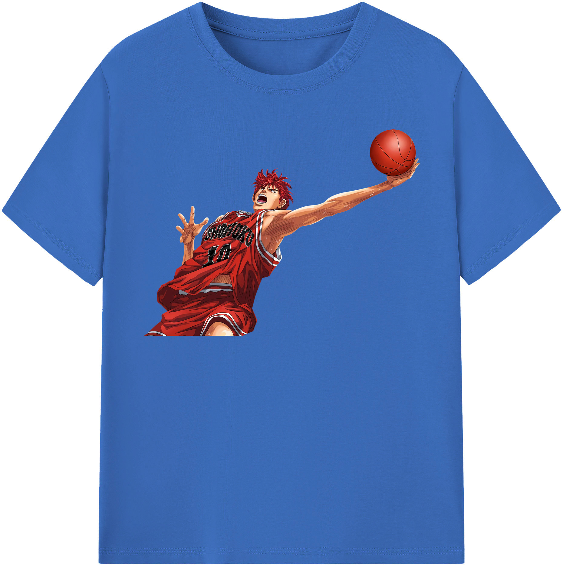 （画像用） SLAM DUNK／スラムダンク 綿100％半袖Tシャツ（フロントプリント）