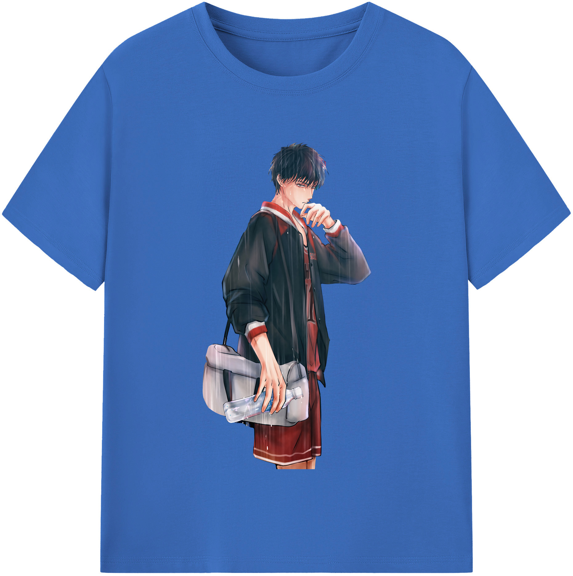 SLAM DUNK／スラムダンク 綿100％半袖Tシャツ（フロントプリント）