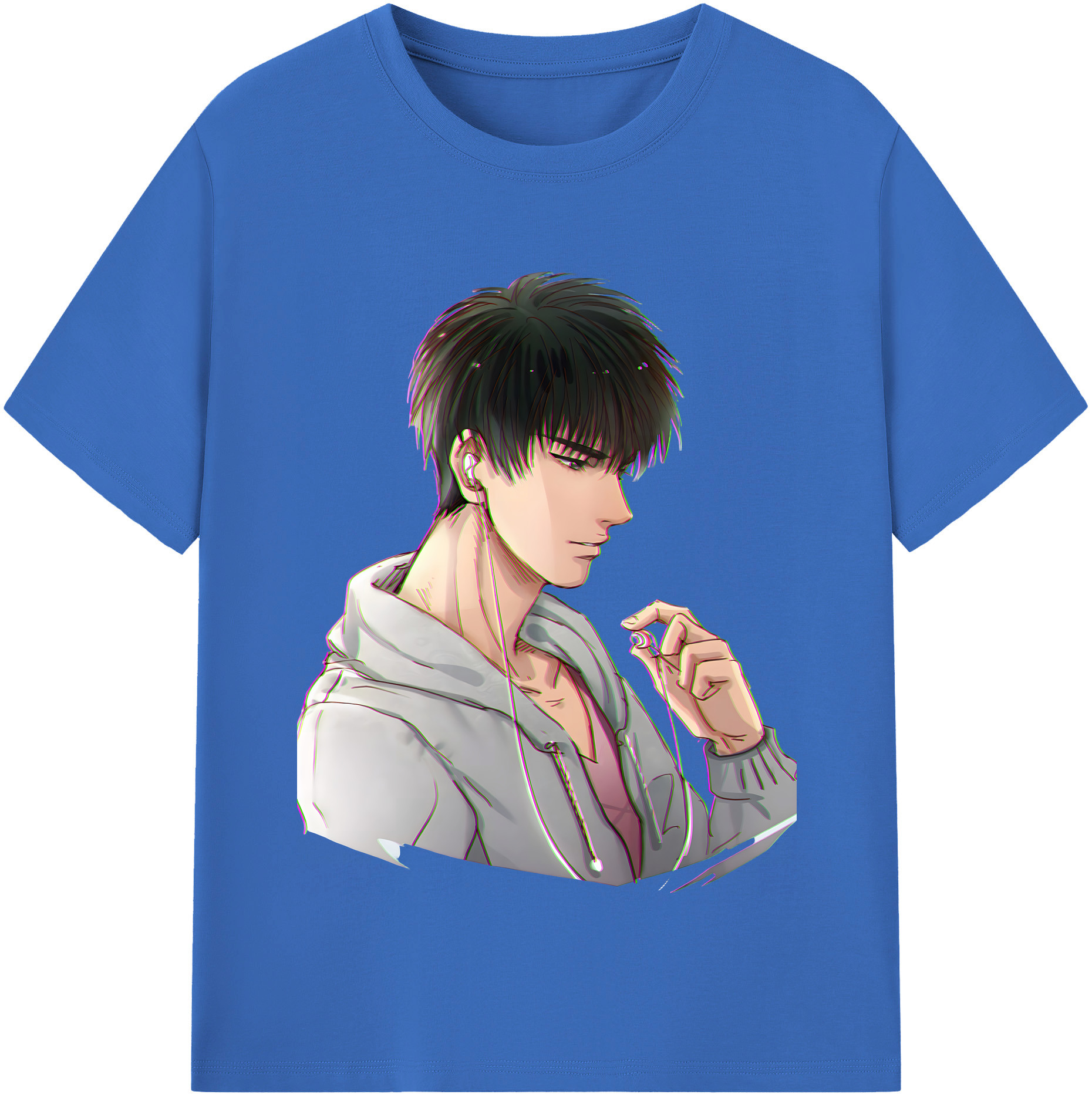 SLAM DUNK／スラムダンク 綿100％半袖Tシャツ（フロントプリント）