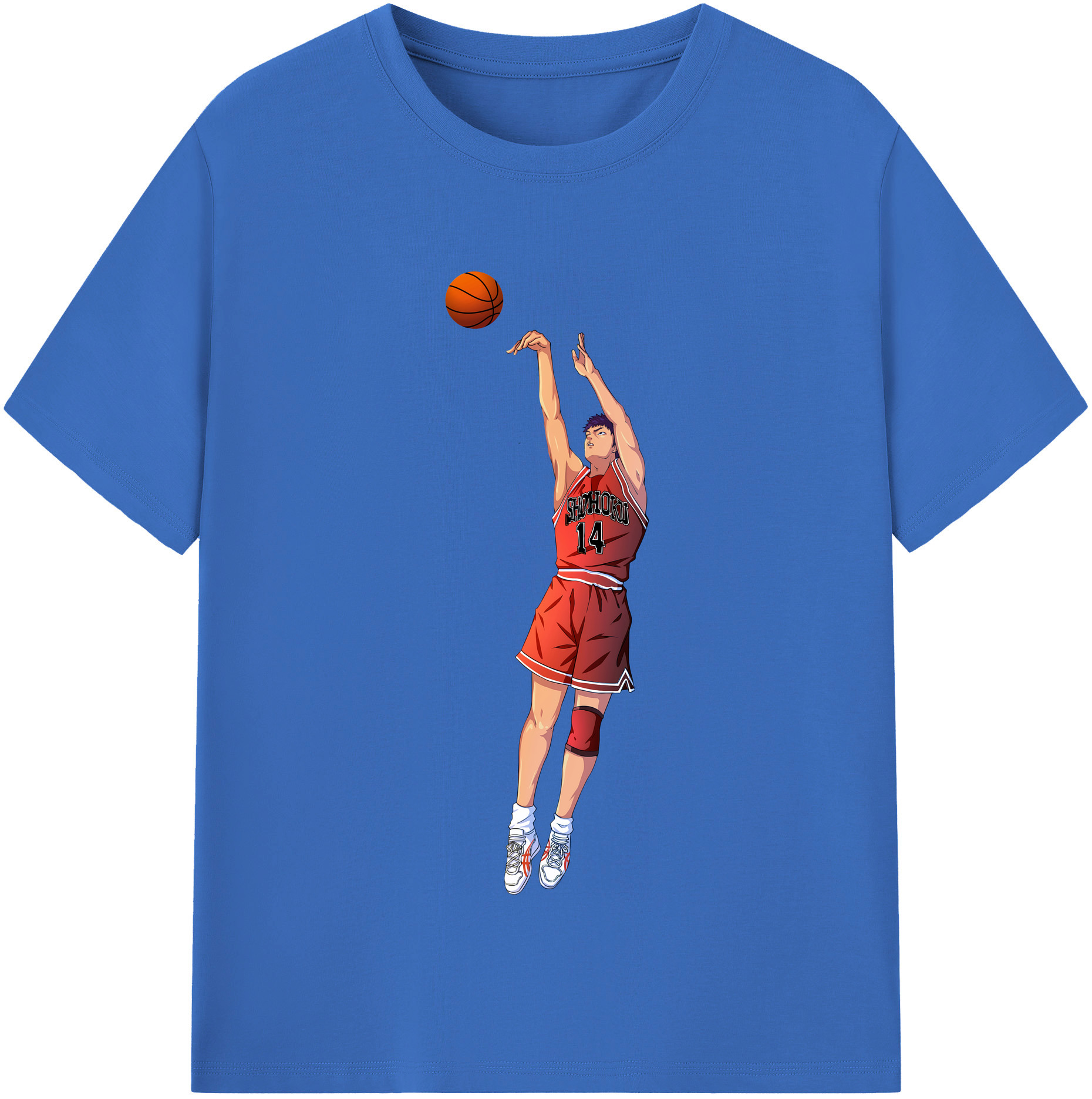 （画像用） SLAM DUNK／スラムダンク 綿100％半袖Tシャツ（フロントプリント）