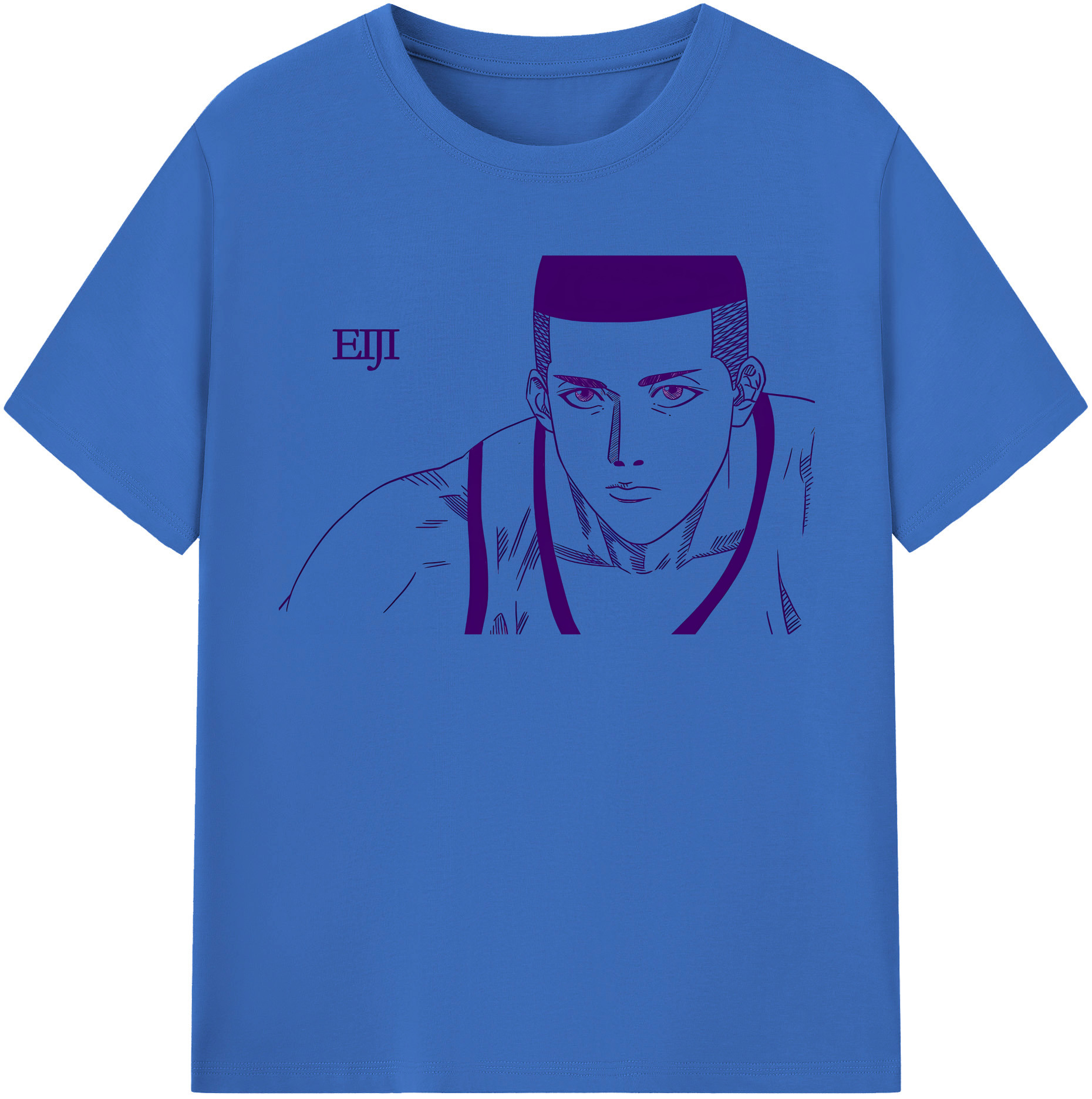 （画像用） SLAM DUNK／スラムダンク 綿100％半袖Tシャツ（フロントプリント）