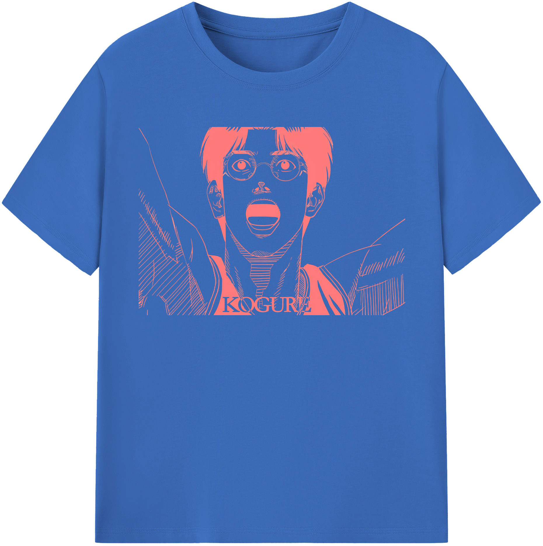 SLAM DUNK／スラムダンク 綿100％半袖Tシャツ（フロントプリント）