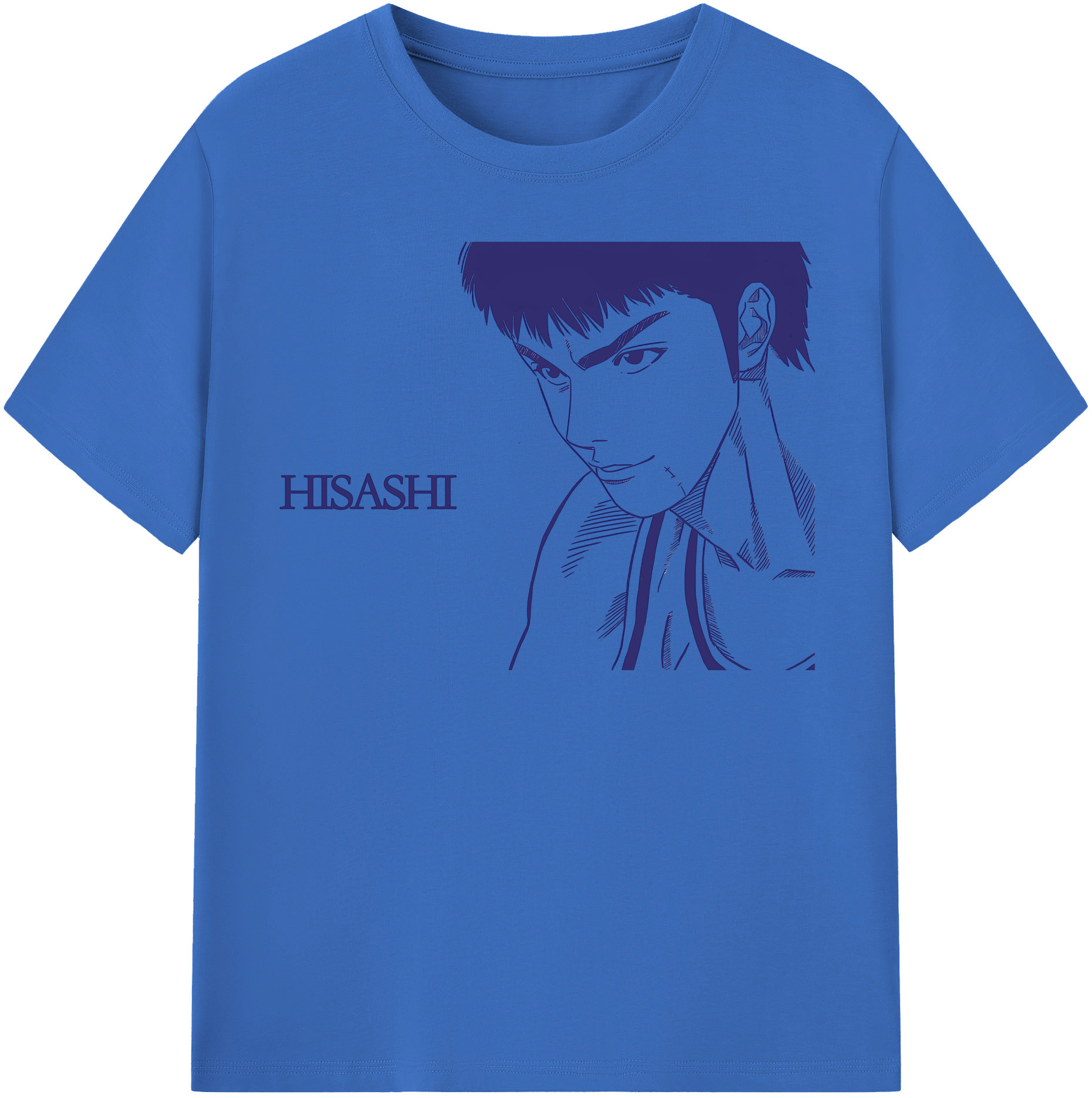 SLAM DUNK／スラムダンク 綿100％半袖Tシャツ（フロントプリント）