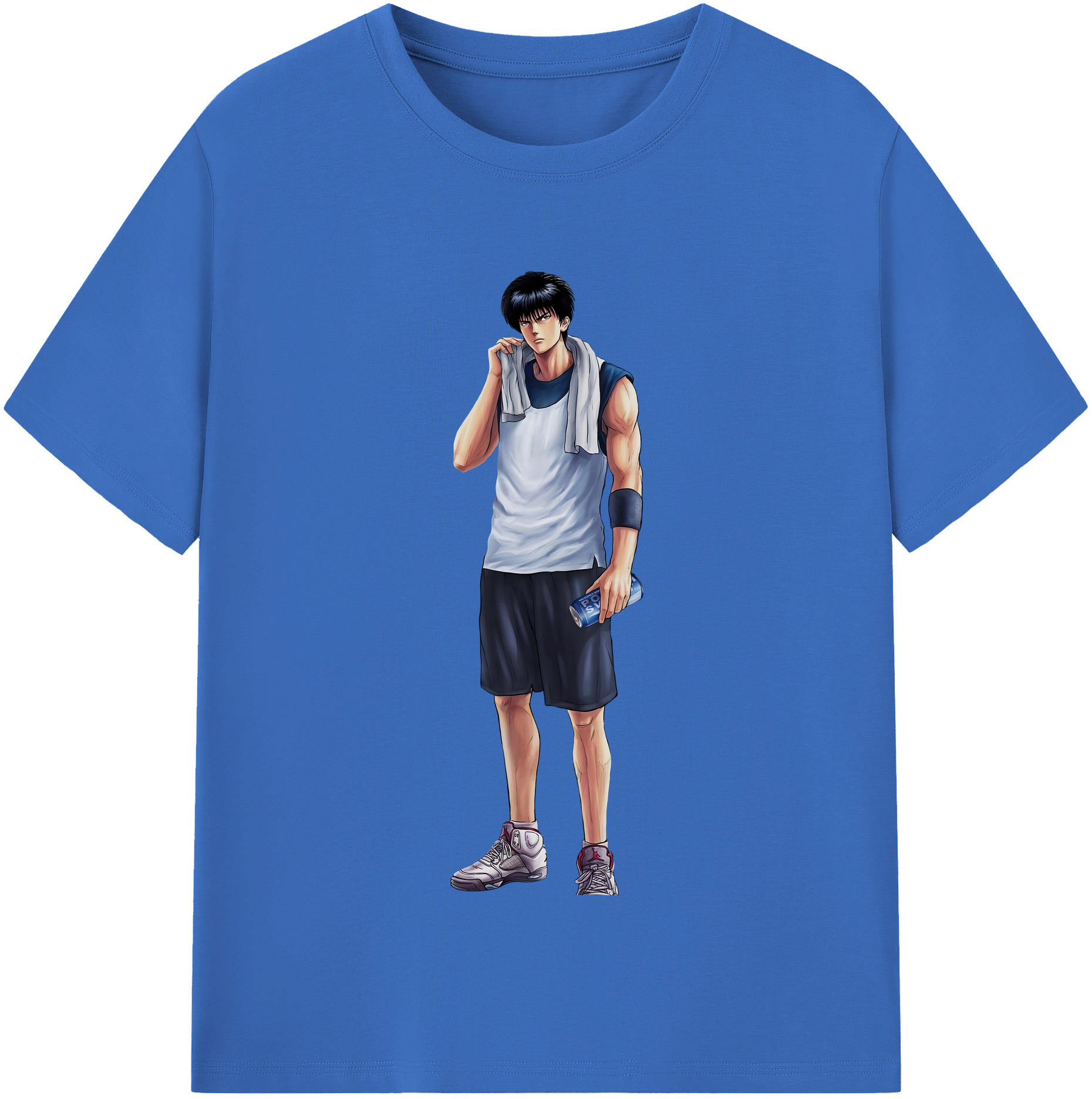 （画像用） SLAM DUNK／スラムダンク 綿100％半袖Tシャツ（フロントプリント）