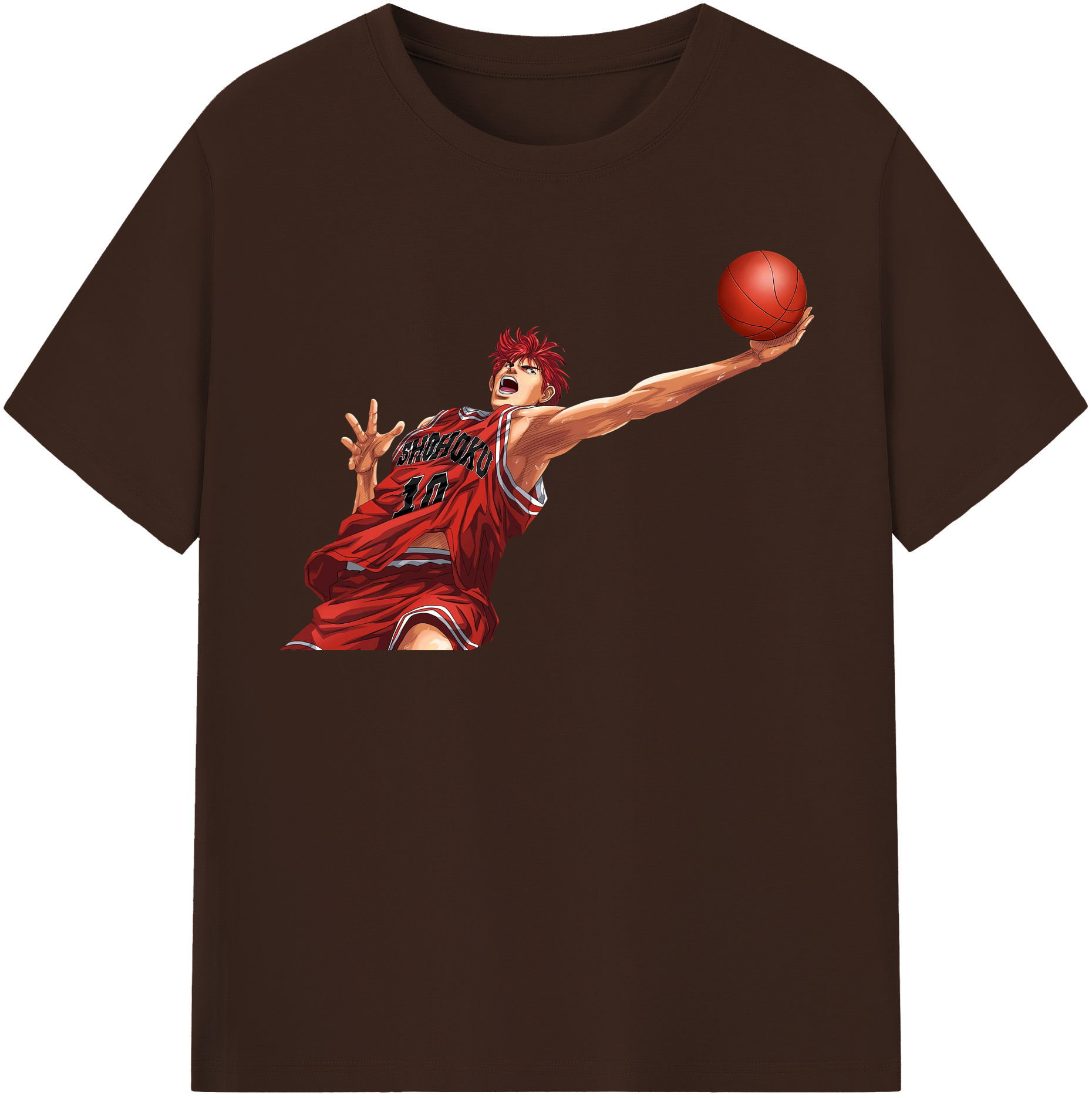 （画像用） SLAM DUNK／スラムダンク 綿100％半袖Tシャツ（フロントプリント）