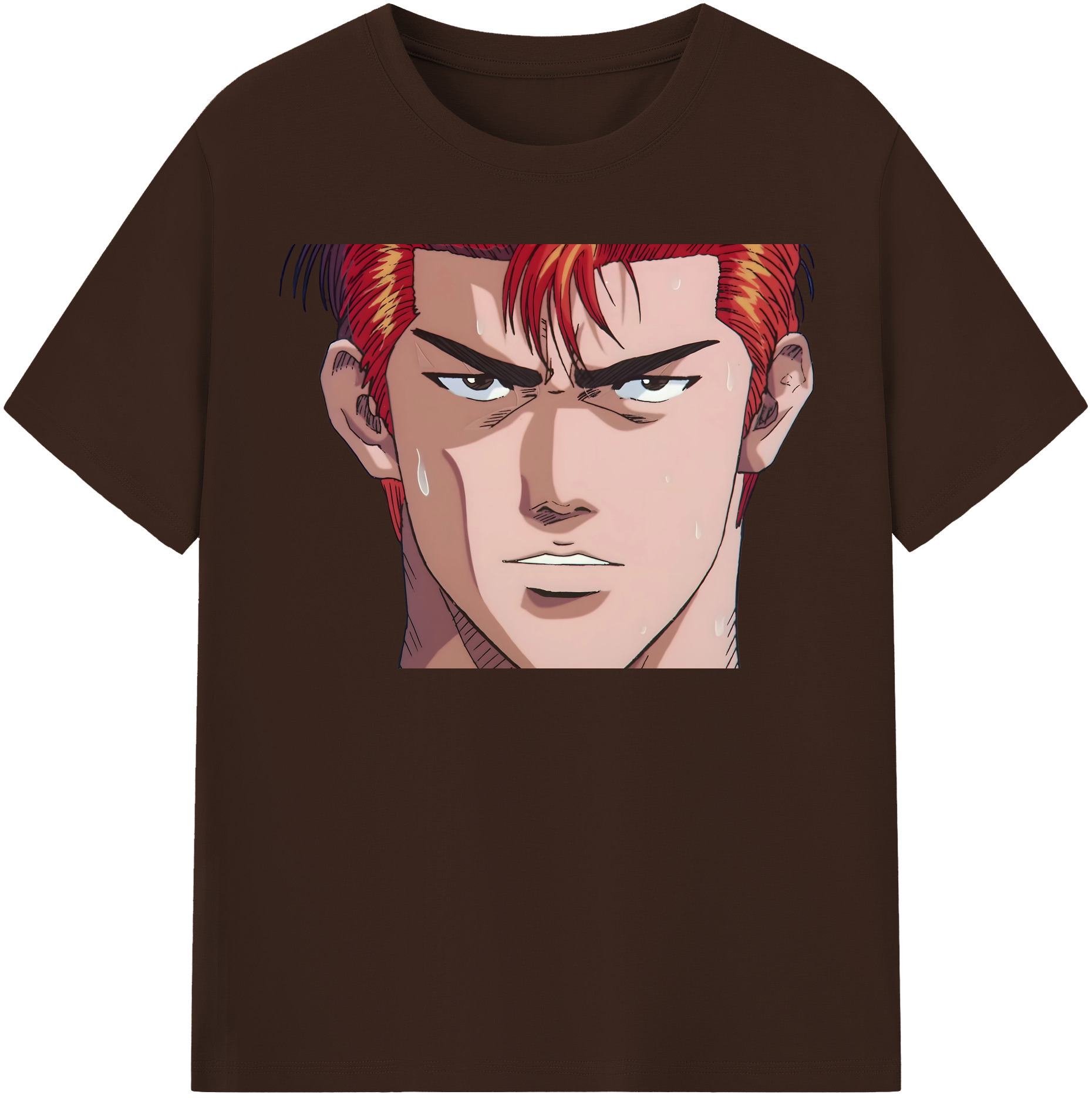 SLAM DUNK／スラムダンク 綿100％半袖Tシャツ（フロントプリント）