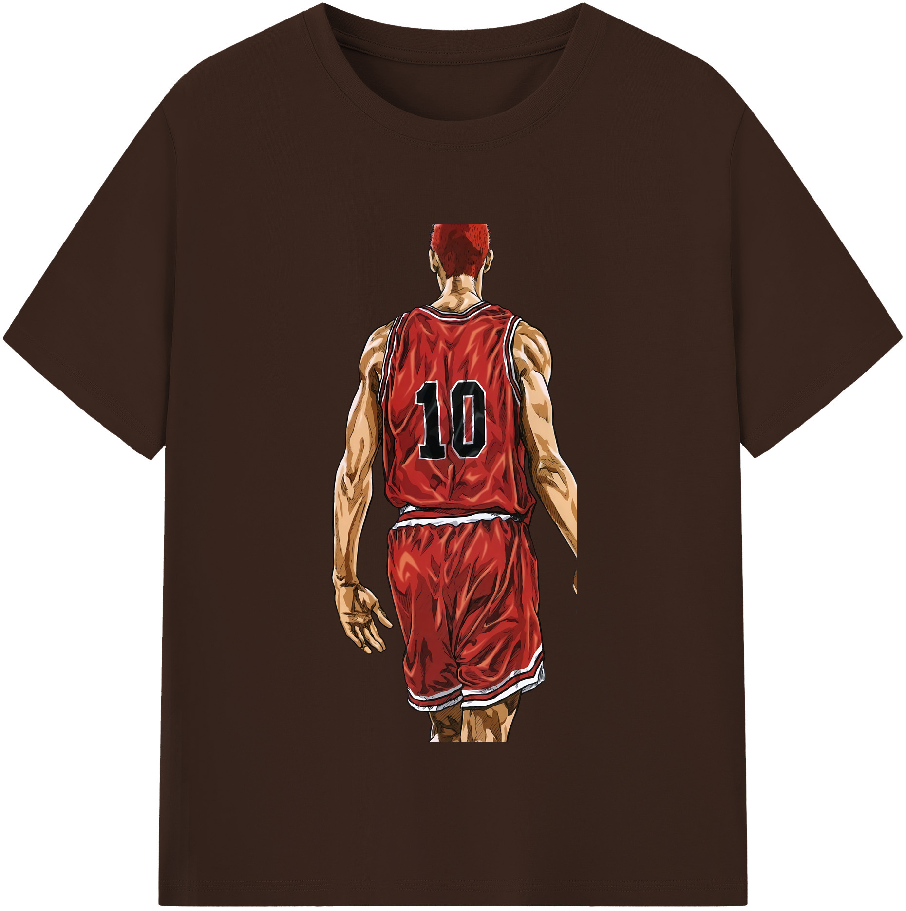 SLAM DUNK／スラムダンク 綿100％半袖Tシャツ（フロントプリント）