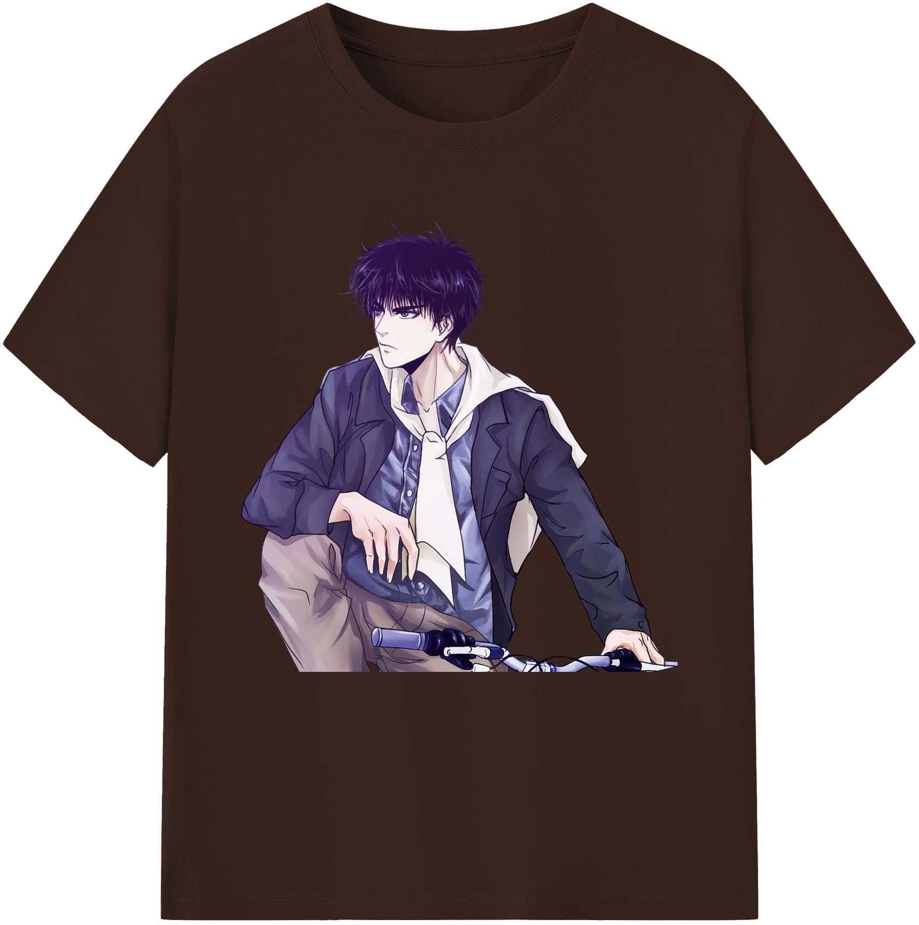 SLAM DUNK／スラムダンク 綿100％半袖Tシャツ（フロントプリント）