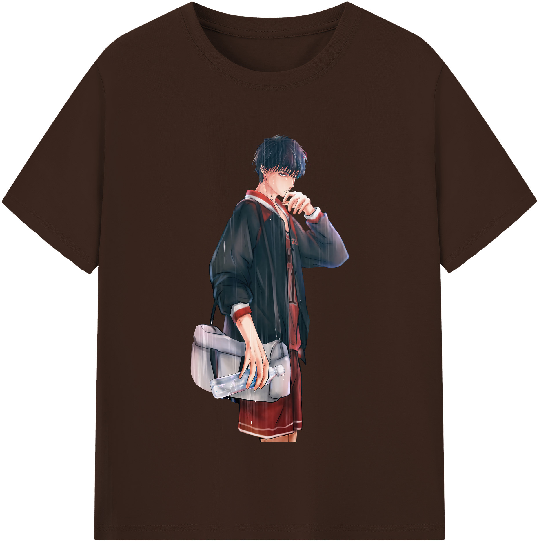 SLAM DUNK／スラムダンク 綿100％半袖Tシャツ（フロントプリント）