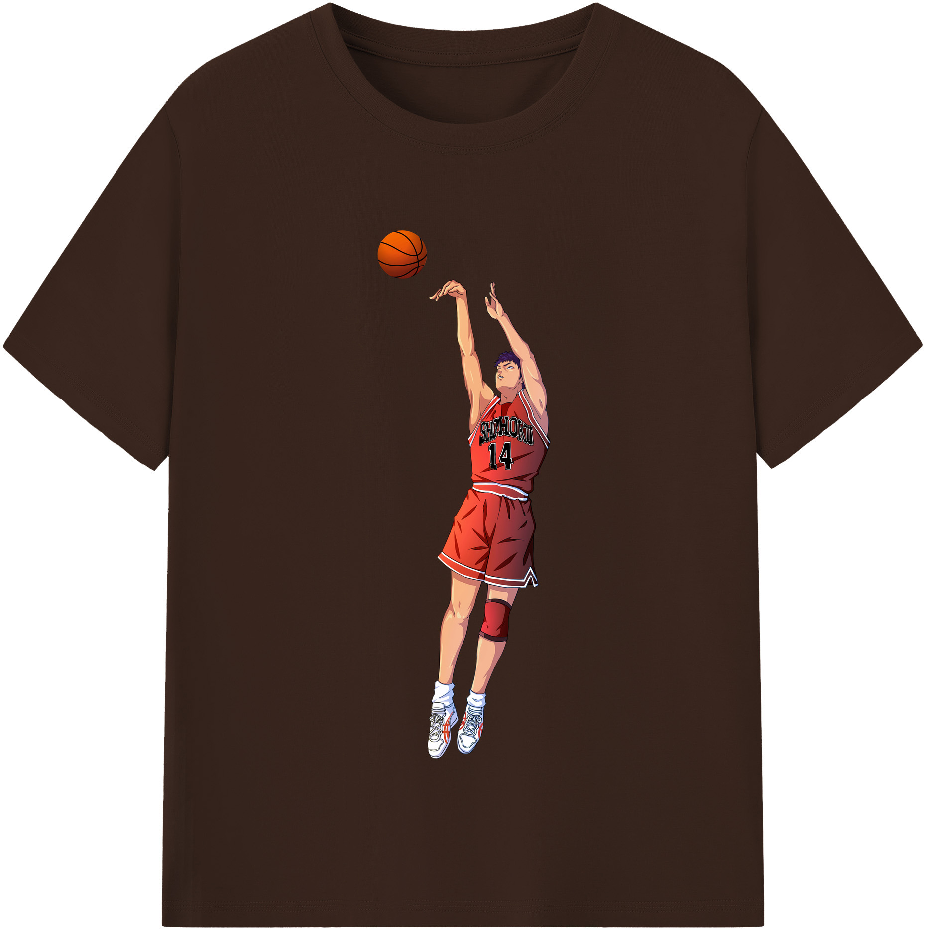 （画像用） SLAM DUNK／スラムダンク 綿100％半袖Tシャツ（フロントプリント）