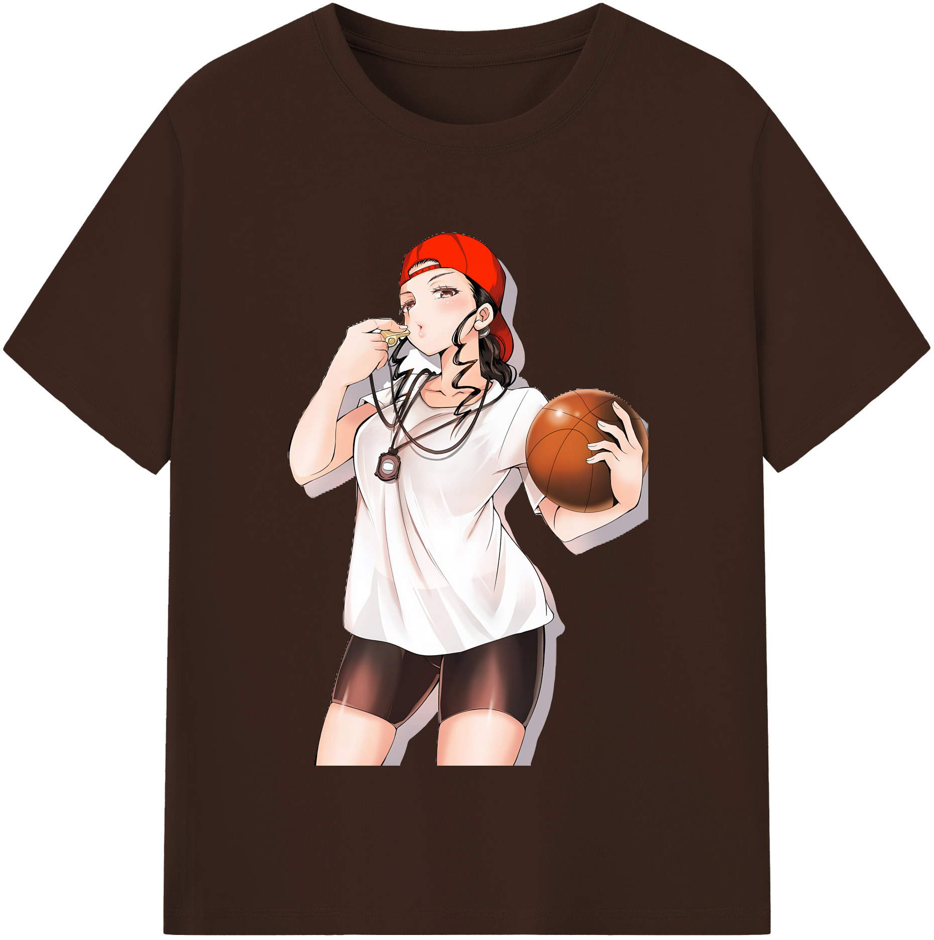 SLAM DUNK／スラムダンク 綿100％半袖Tシャツ（フロントプリント）